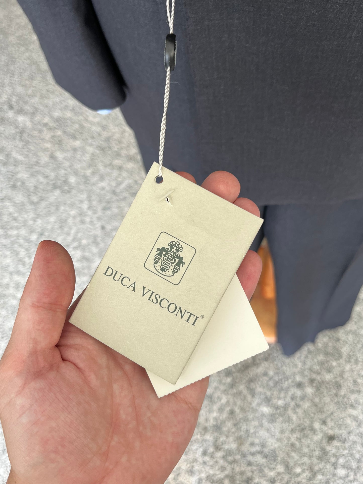 Completo Vitale Barberis Canonico doppiopetto anni '80 NOS tg. 52-54