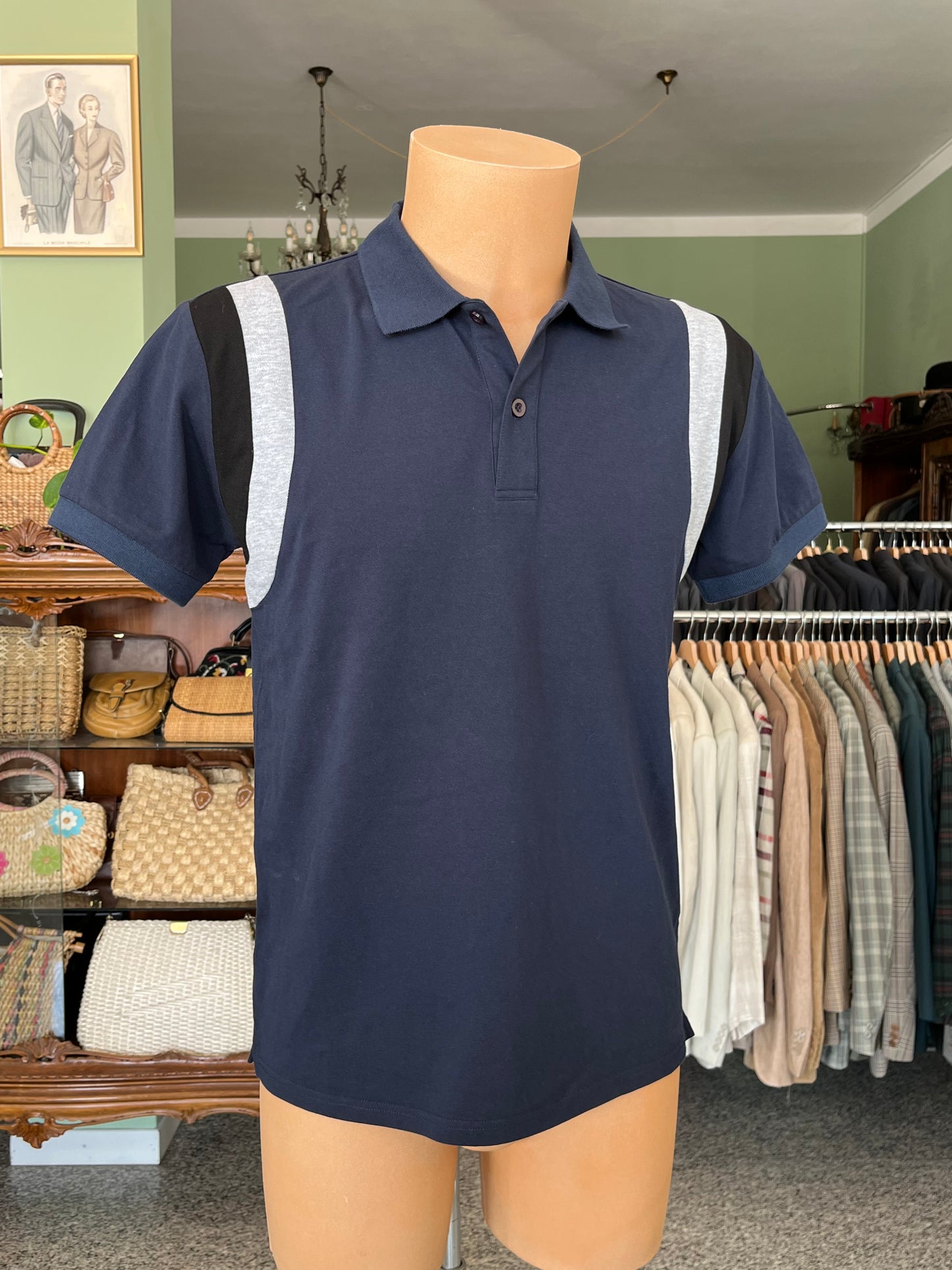 Polo a maniche corte puro cotone tg. 48