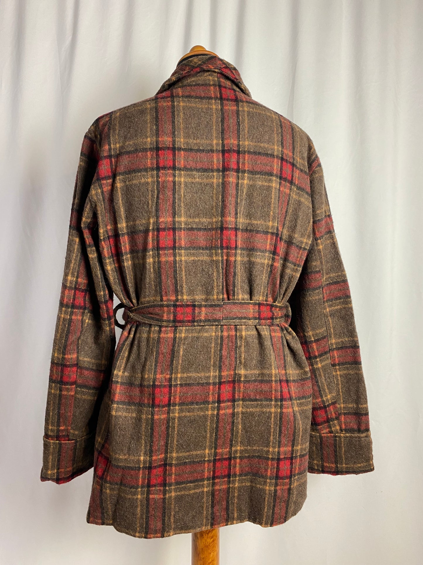 Giacca da camera tartan S-M