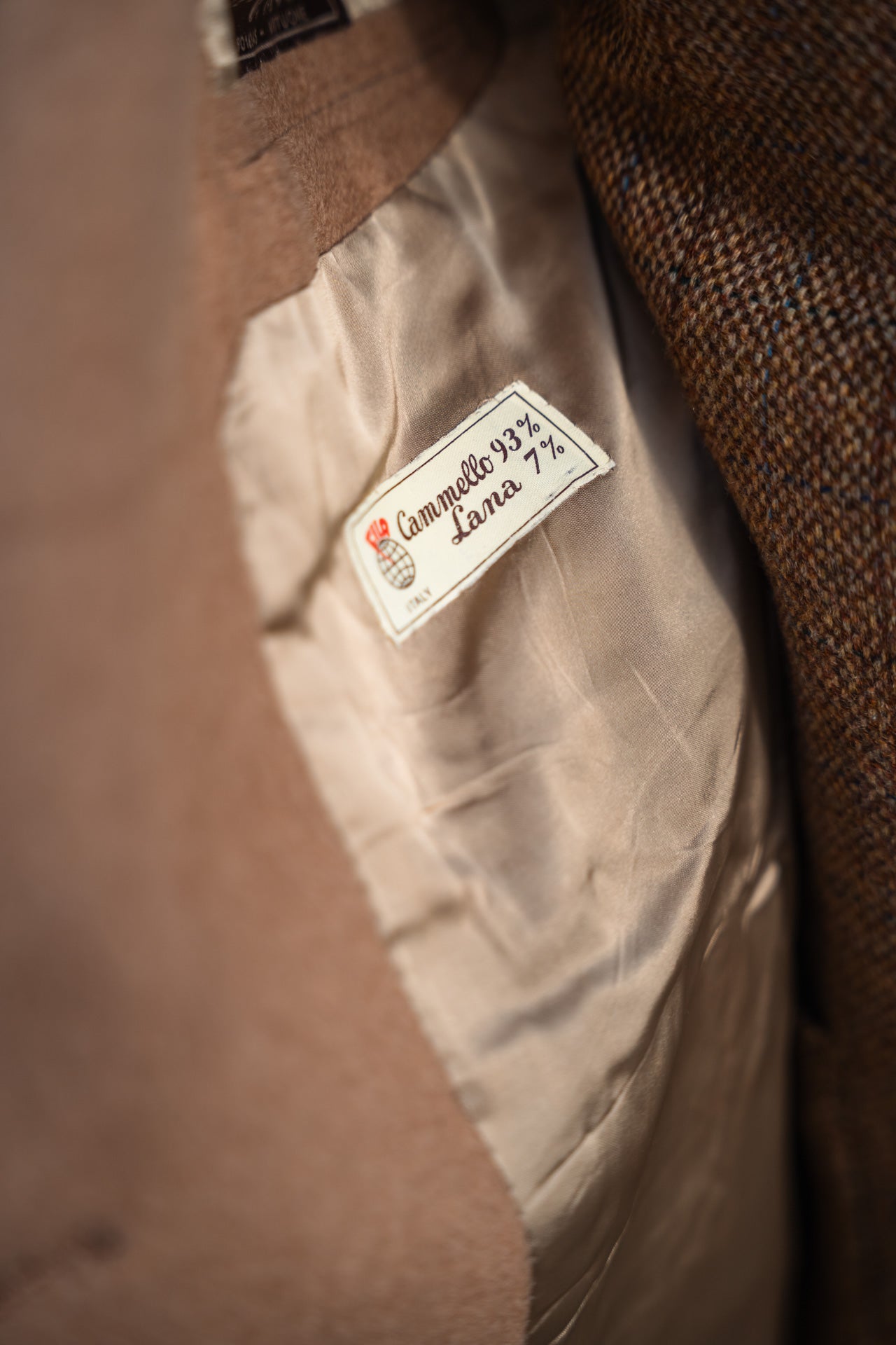 Cappotto doppiopetto anni '60 tg. 46-48