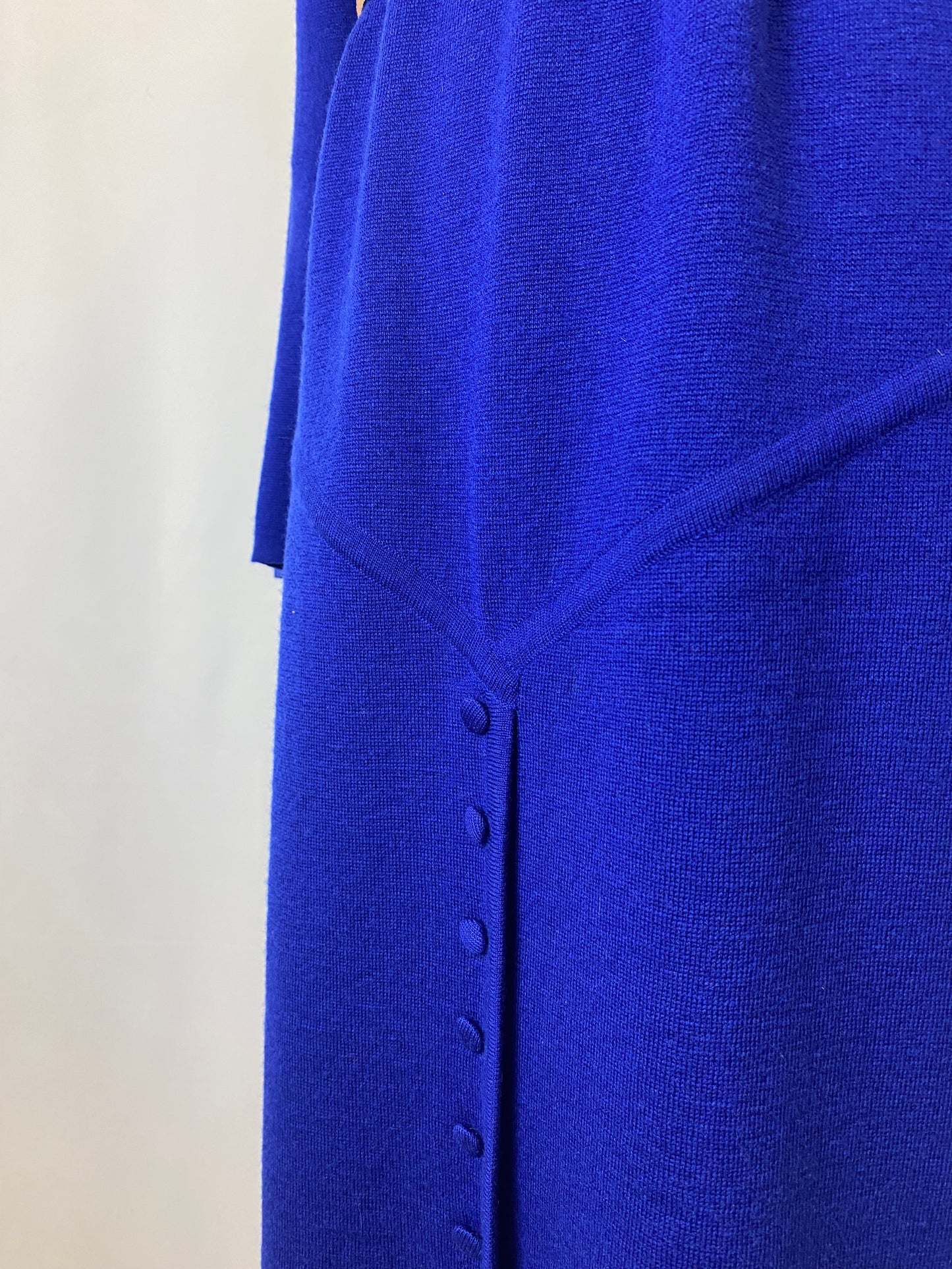 Abito in maglia di lana blu - TG. 46/48/50