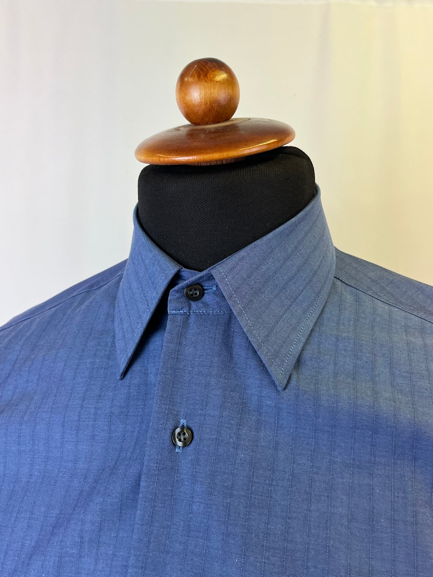 Camicia Pierre Cardin anni ‘90 blu tg. M