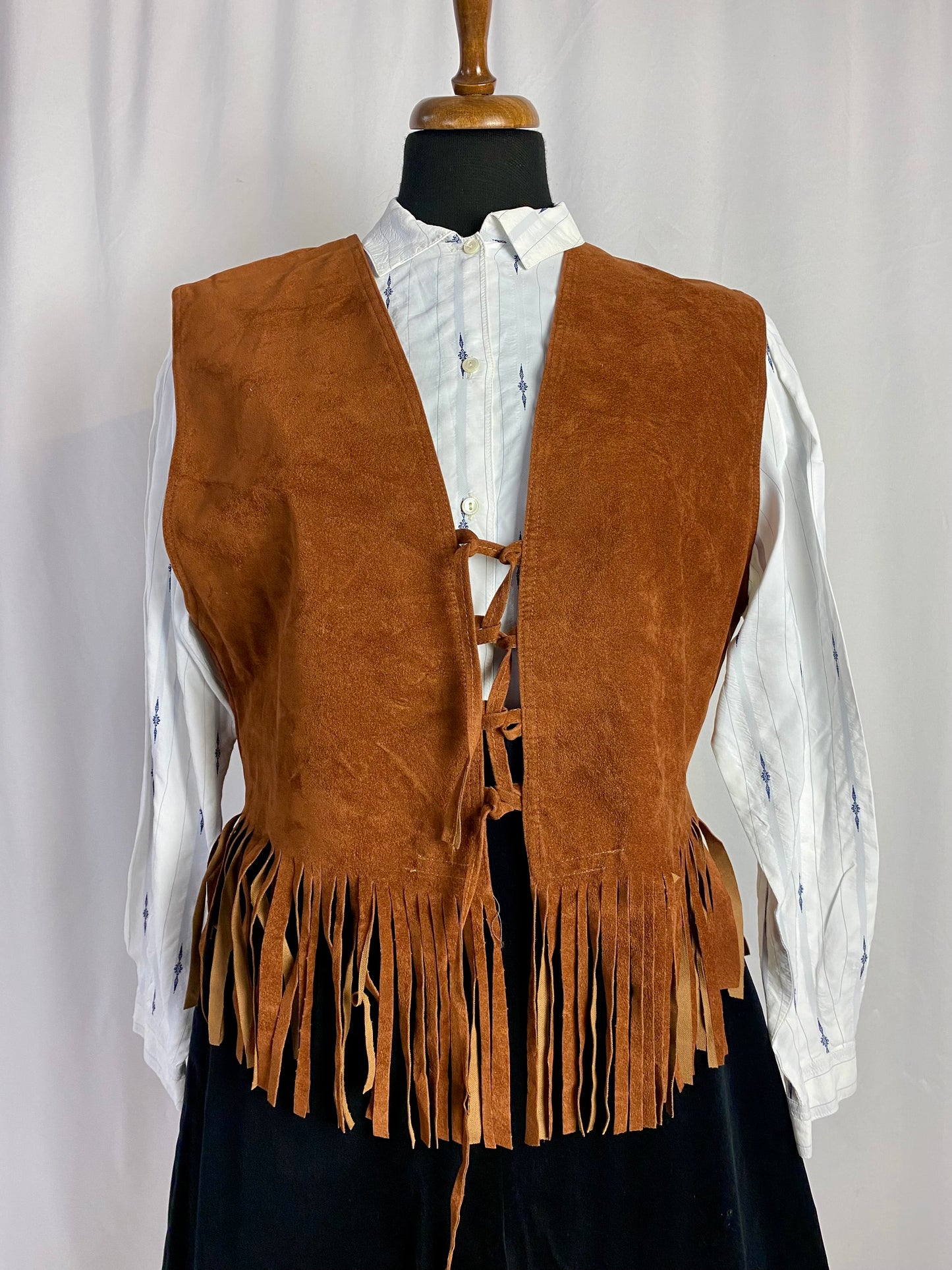 Gilet in camoscio anni ‘70 - TG. 42