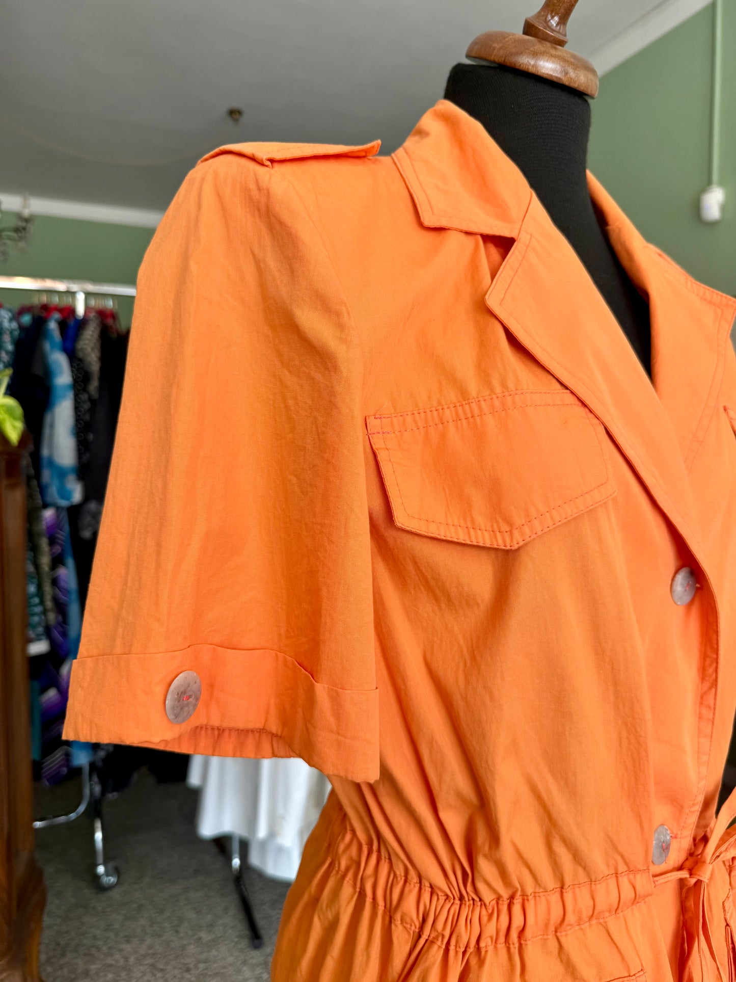 Mini dress anni ‘80 in cotone - TG. 46
