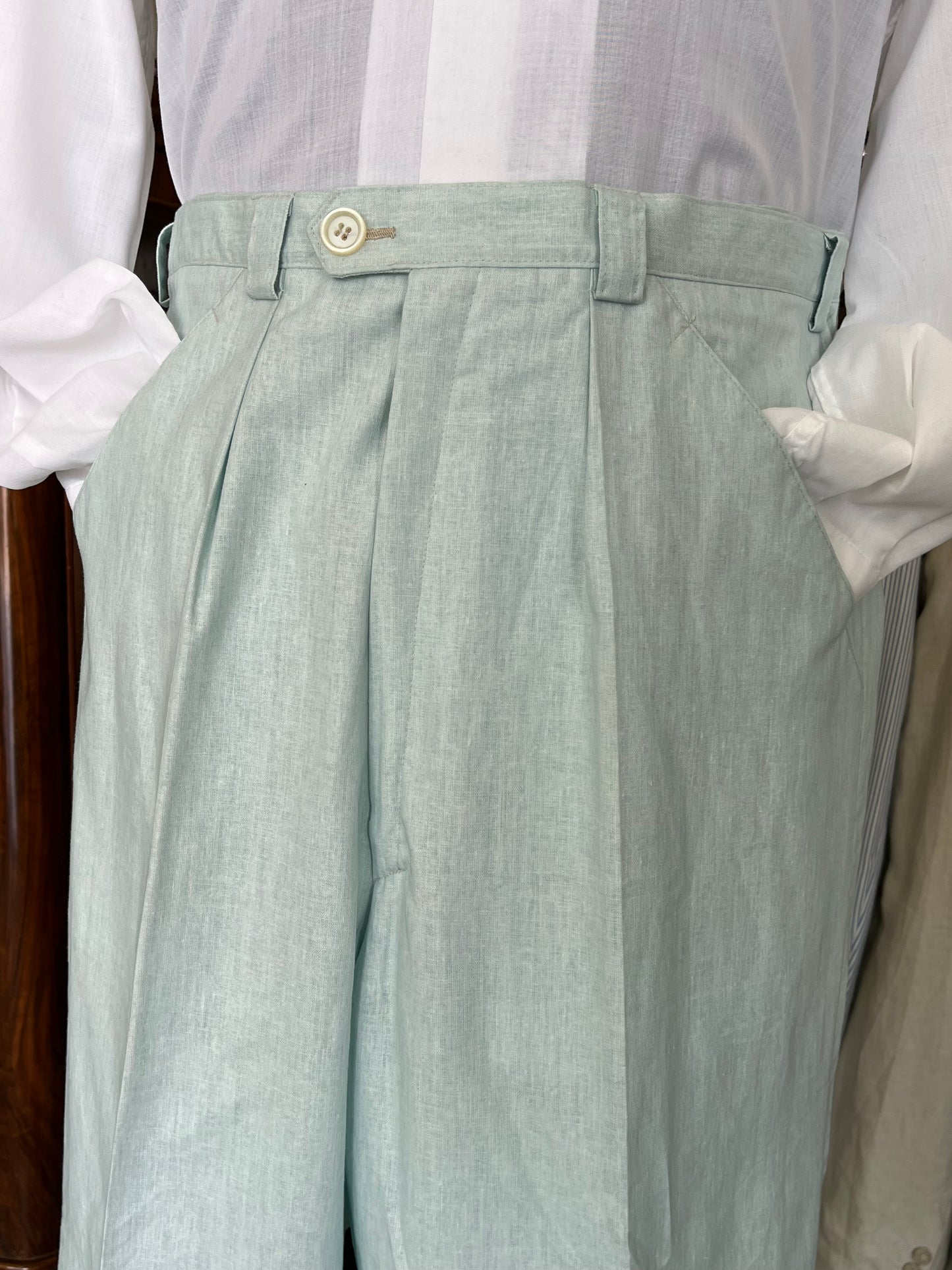 Completo in lino workwear tg. 52-54