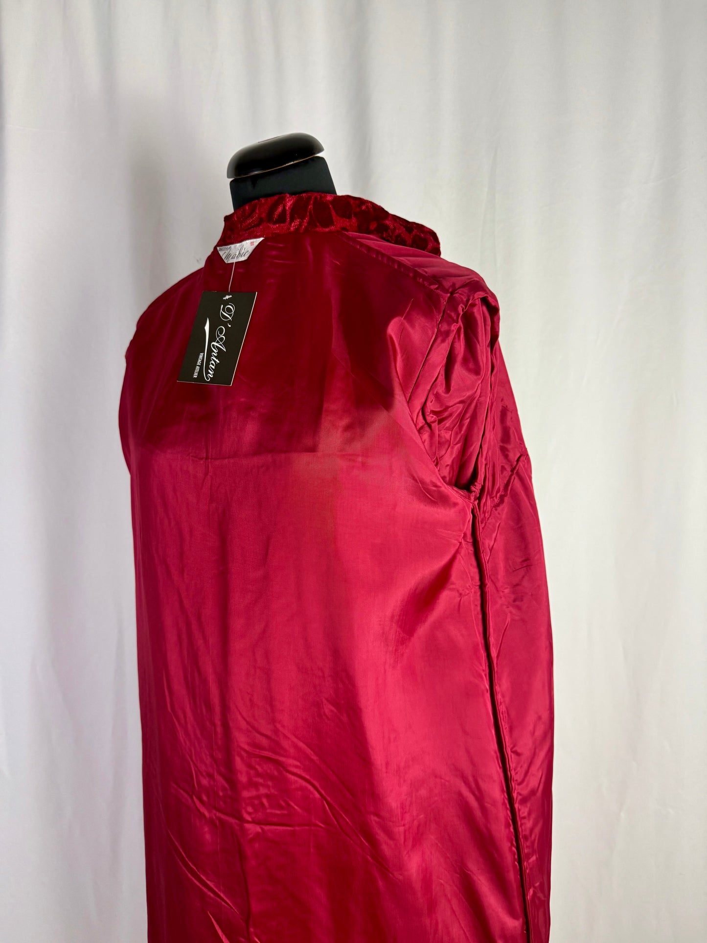 Vestaglia anni ‘60 in velluto - TG. 42/44