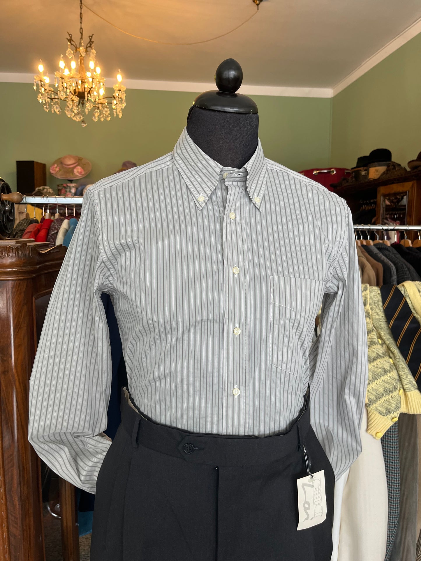 Camicia anni ‘80 elasticizzata tg. S-M