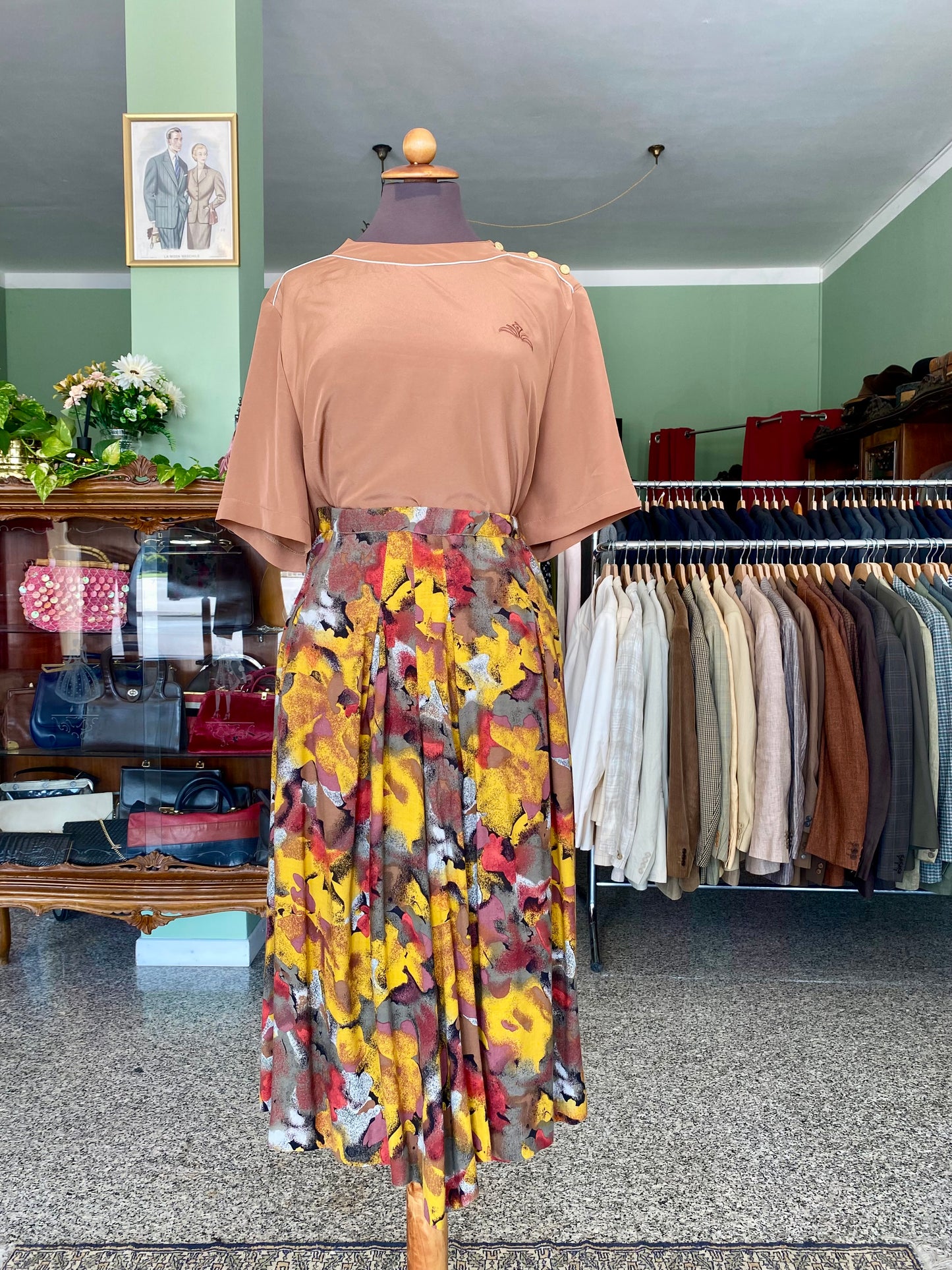 Gonna pantalone - TG. 44/46 (vita elastica, si adatta)