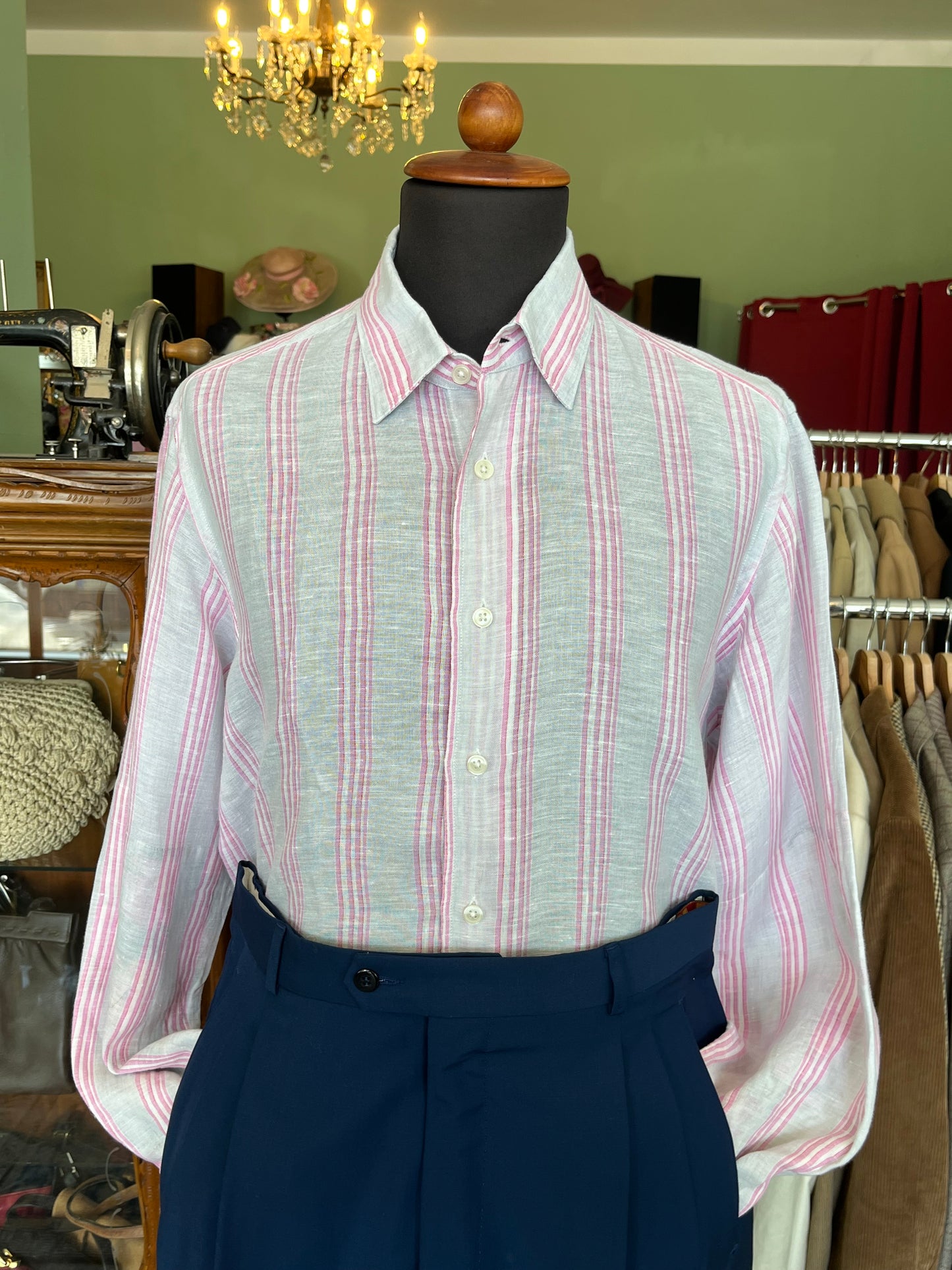 Camicia puro lino tg. S-M