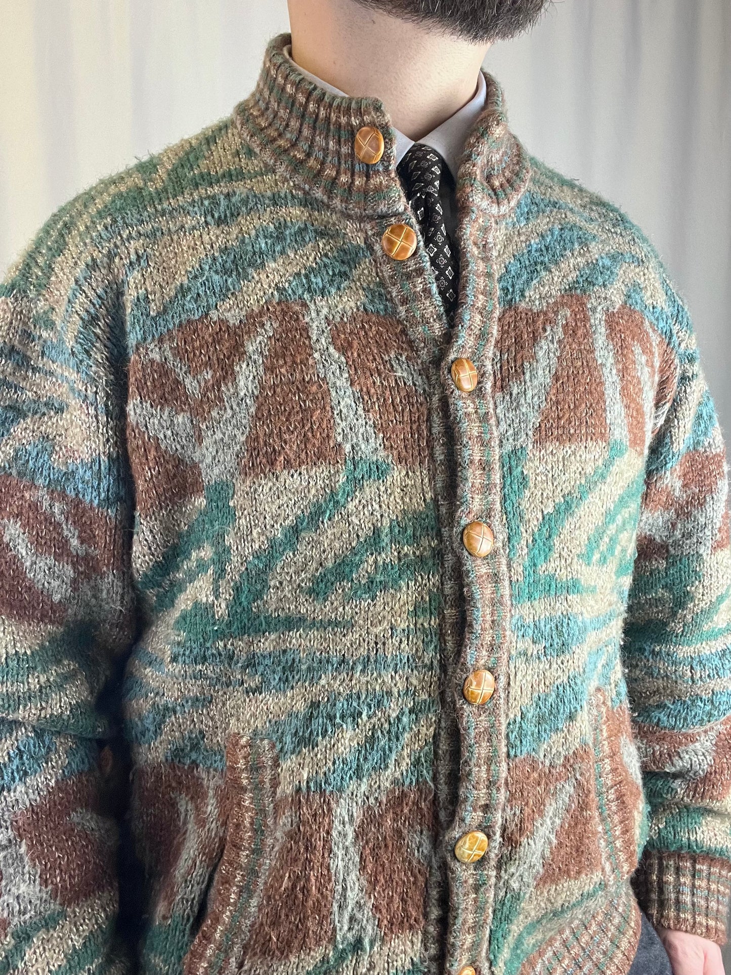 Cardigan anni '80 tg. L-XL