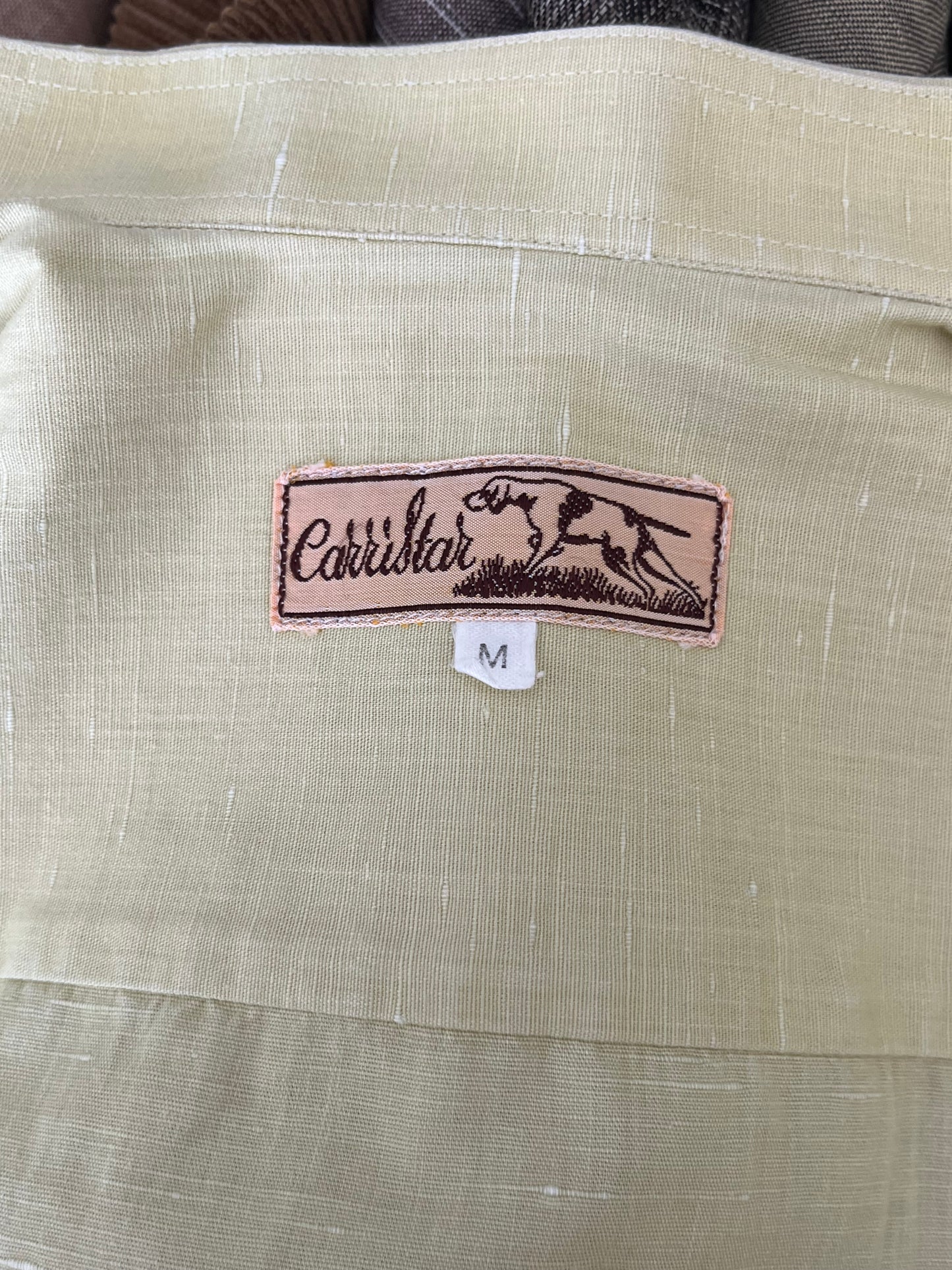 Camicia a maniche corte lino S-M