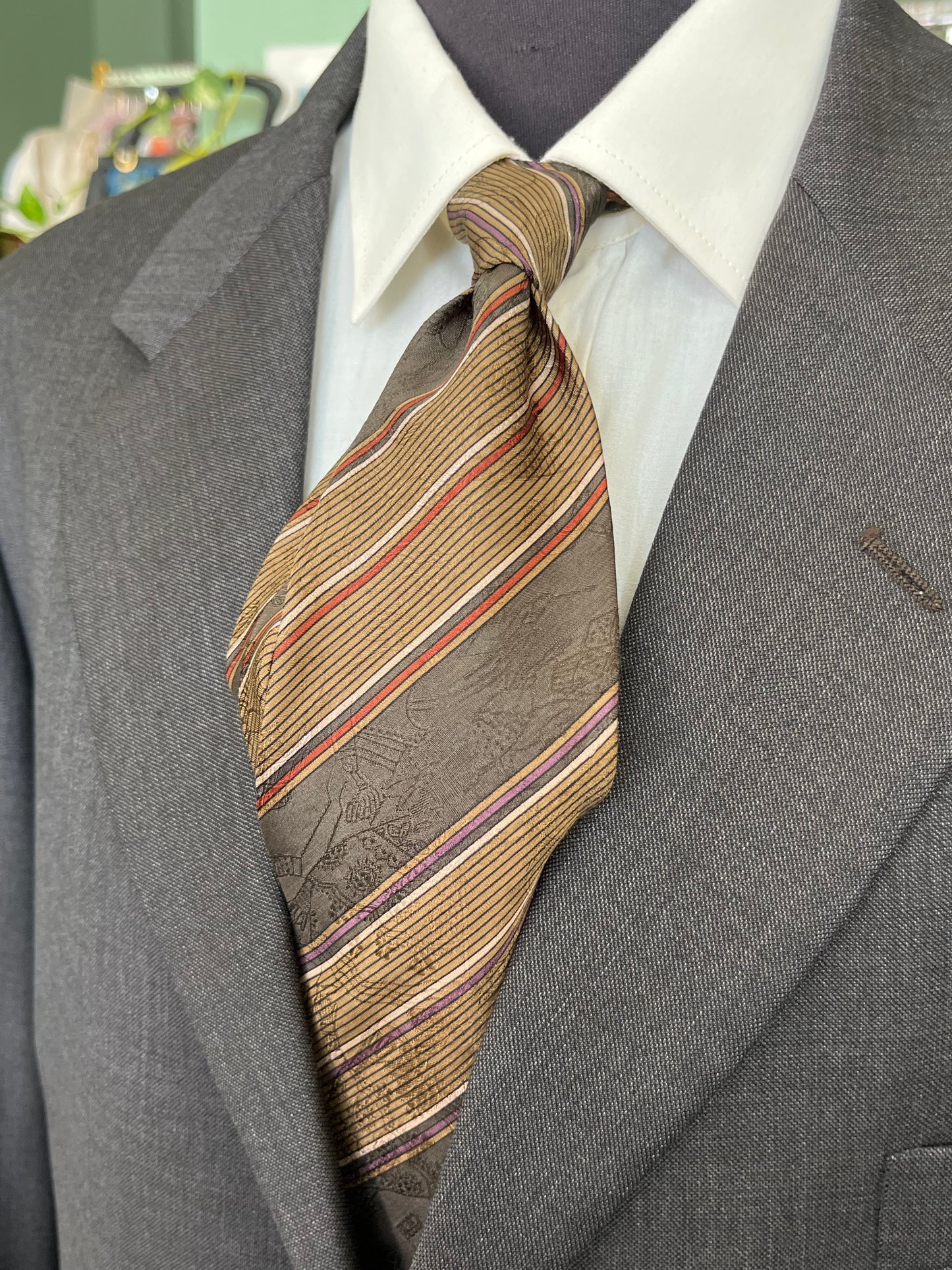 Cravatta anni ‘90 regimental