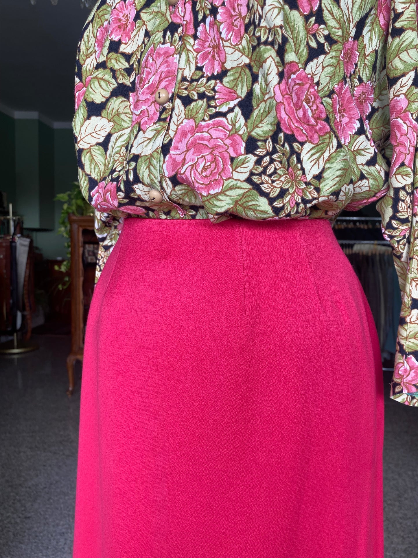 Gonna in lana misto seta - TG. 42