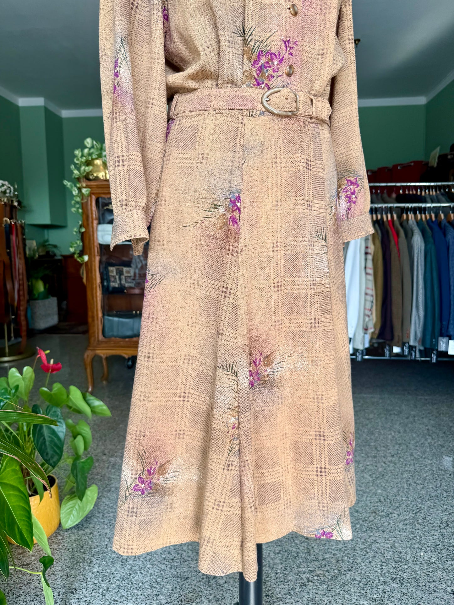 Abito sartoriale in crepe di lana - TG. 46