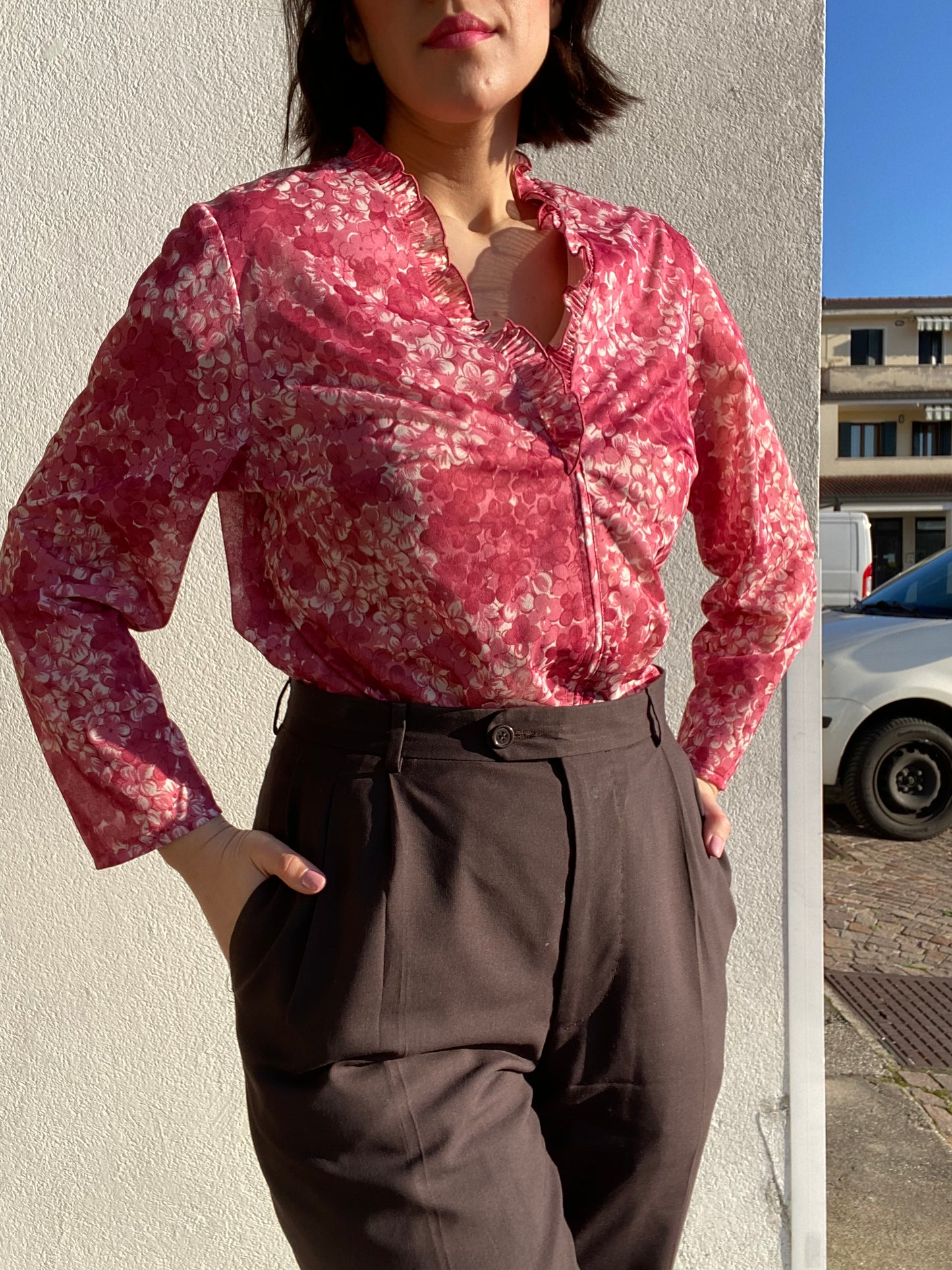 Camicia rosa antico 🎀 - TG.