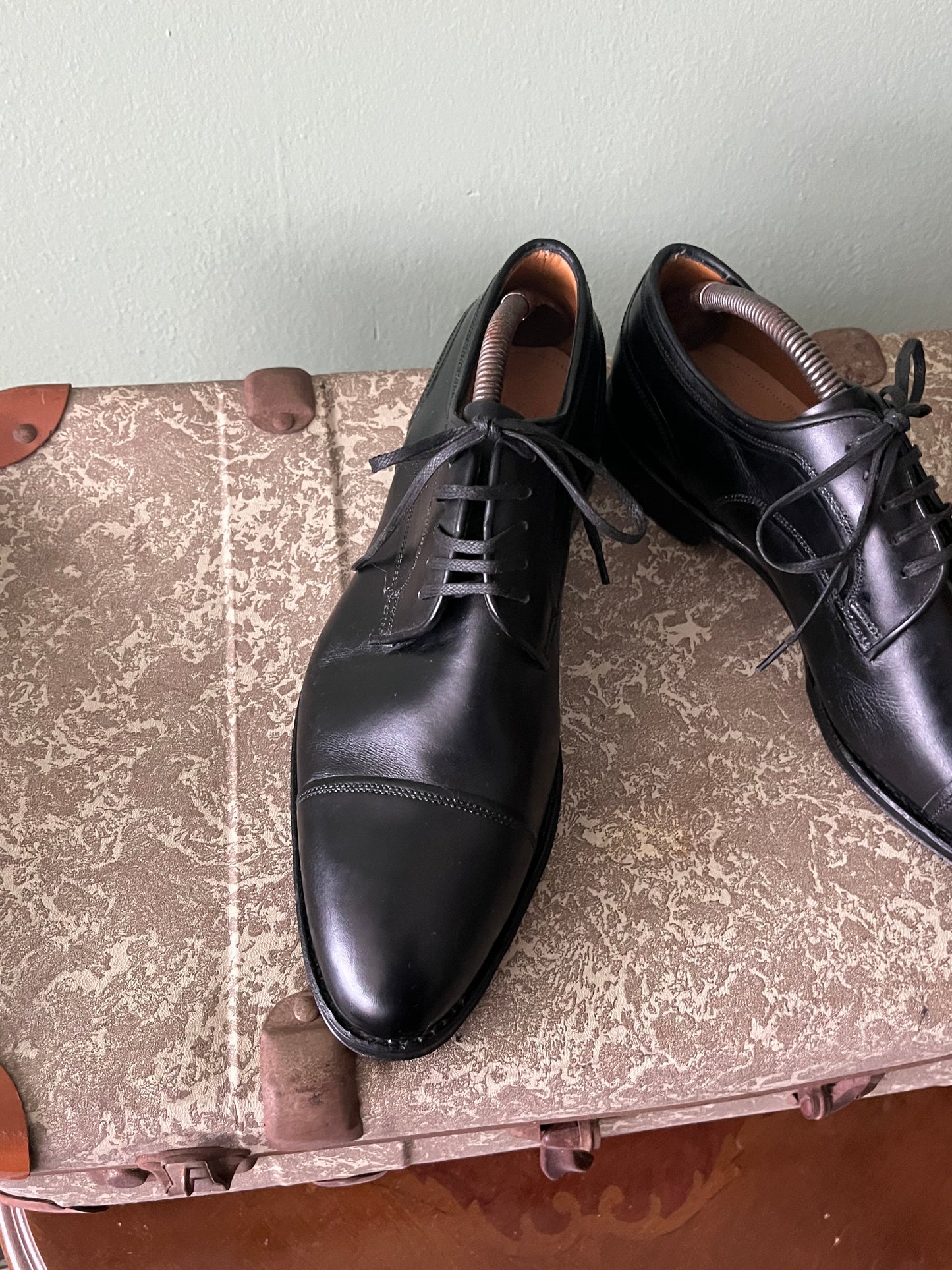 Scarpe Bally derby pelle nera tg. 39