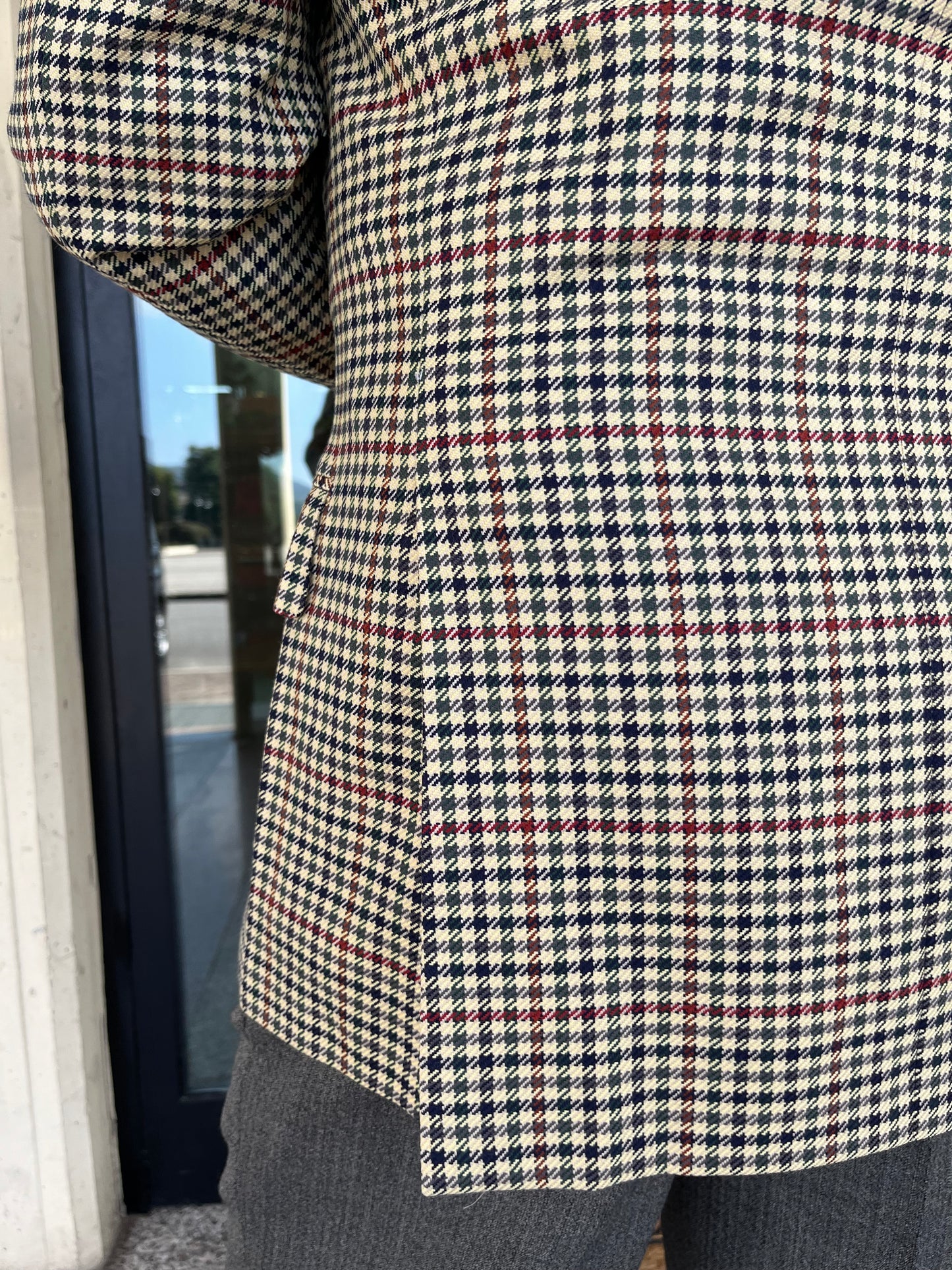 Giacca Corneliani anni '80 pied-de-poule tg. 48-50