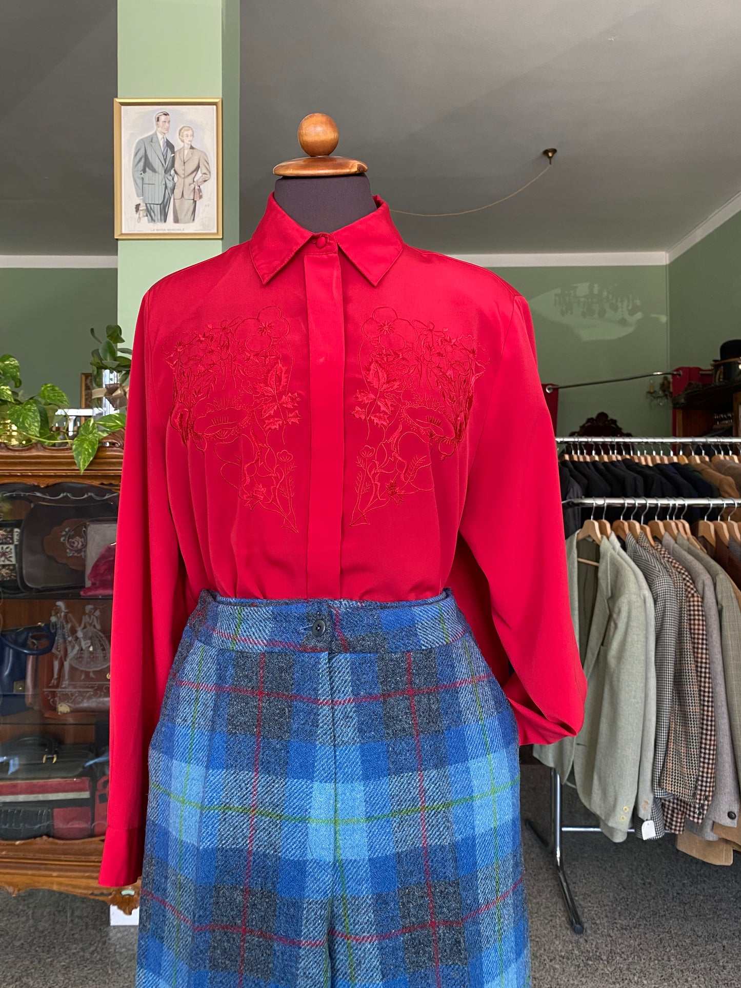 Camicia classica rossa - TG. 42/44/46