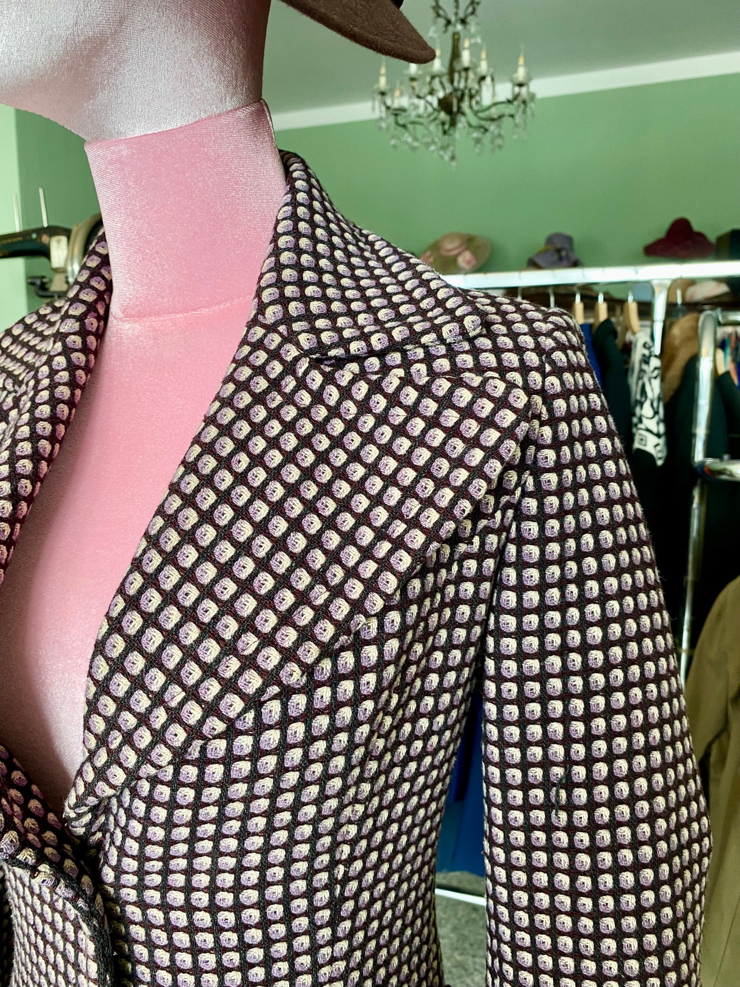 Cappotto mezza stagione optical - TG. 38