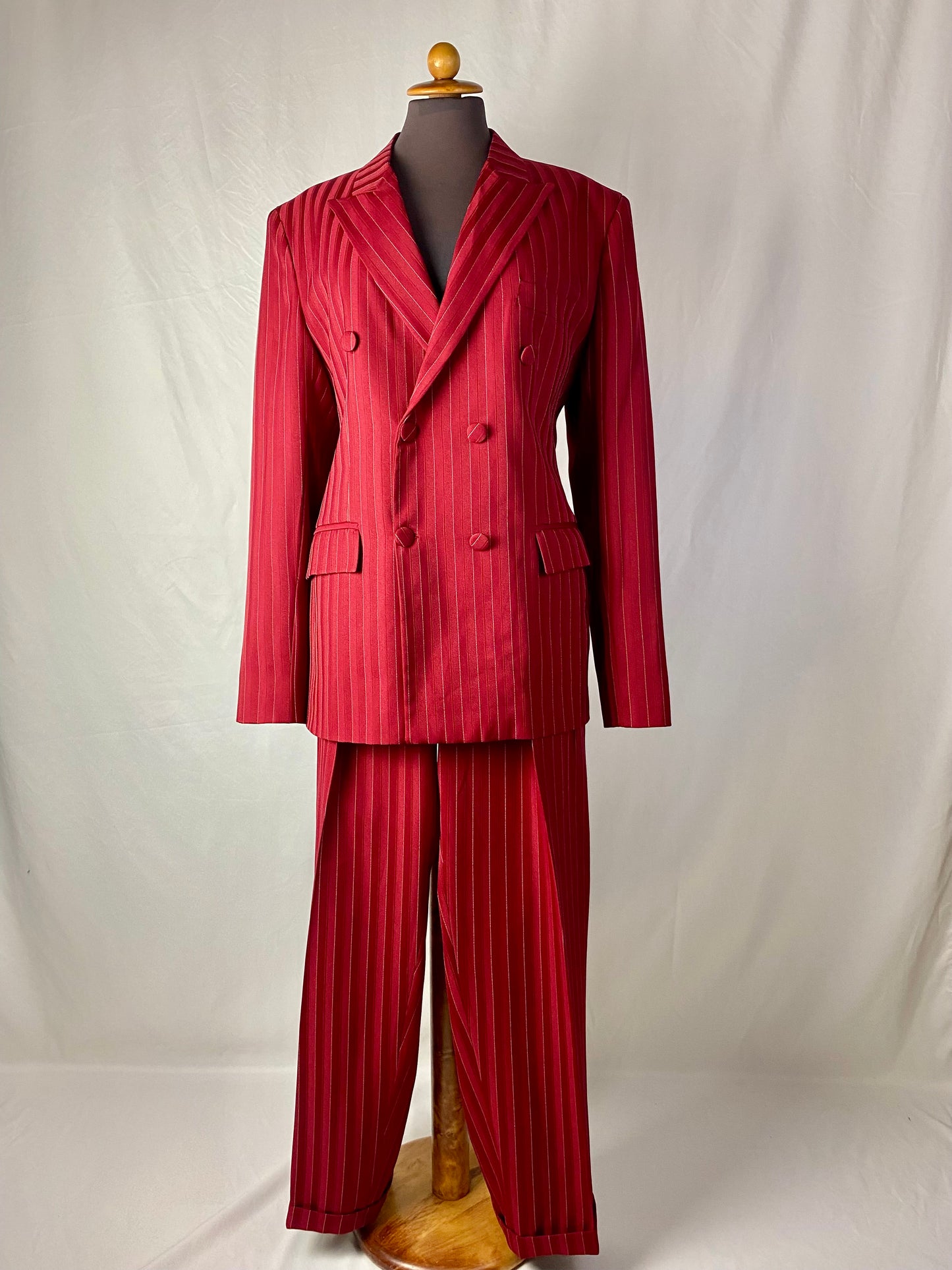 Tailleur anni ‘80 rosso - TG. 50