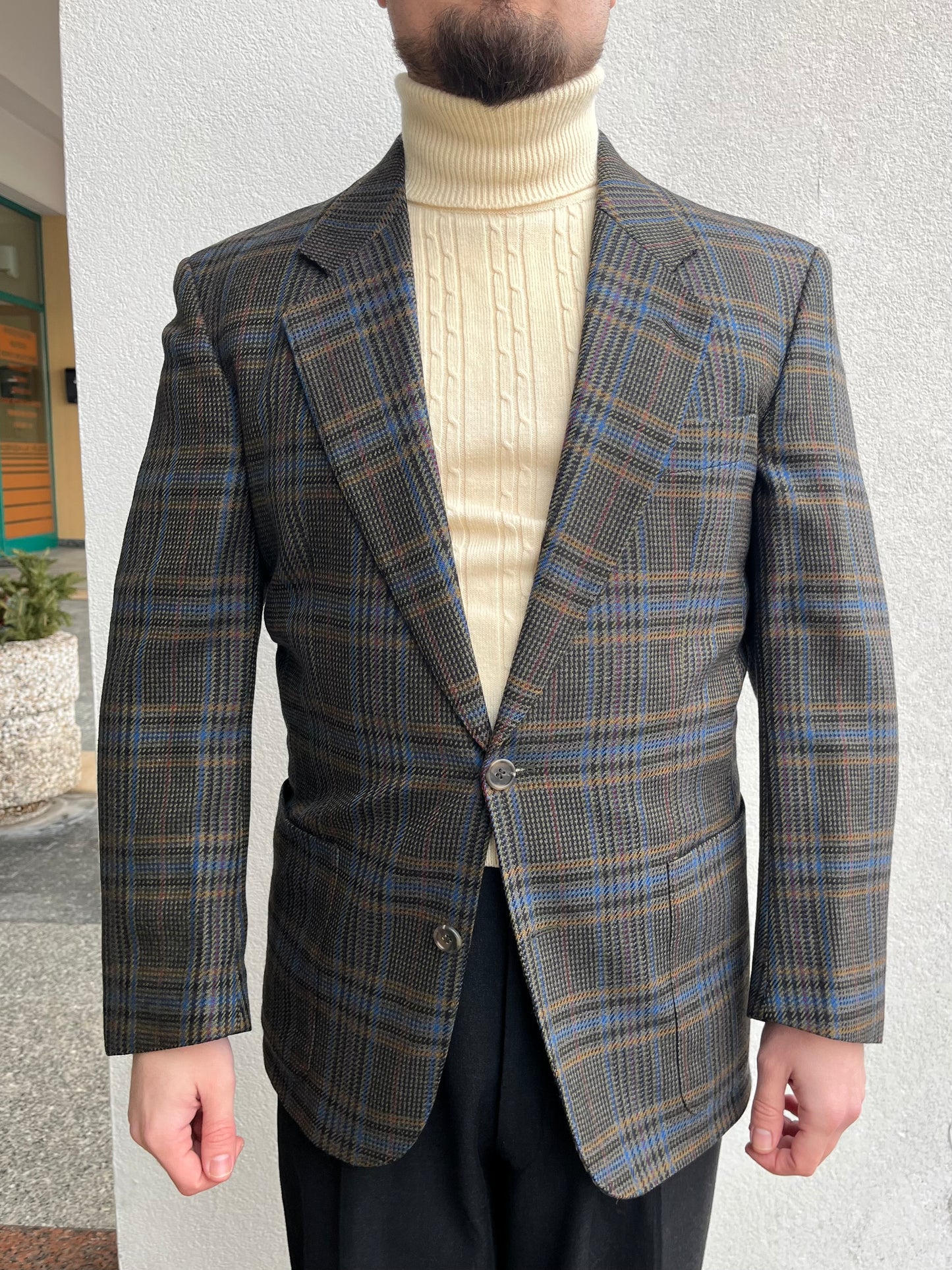 Giacca in lana anni ‘80 tg. 50-52
