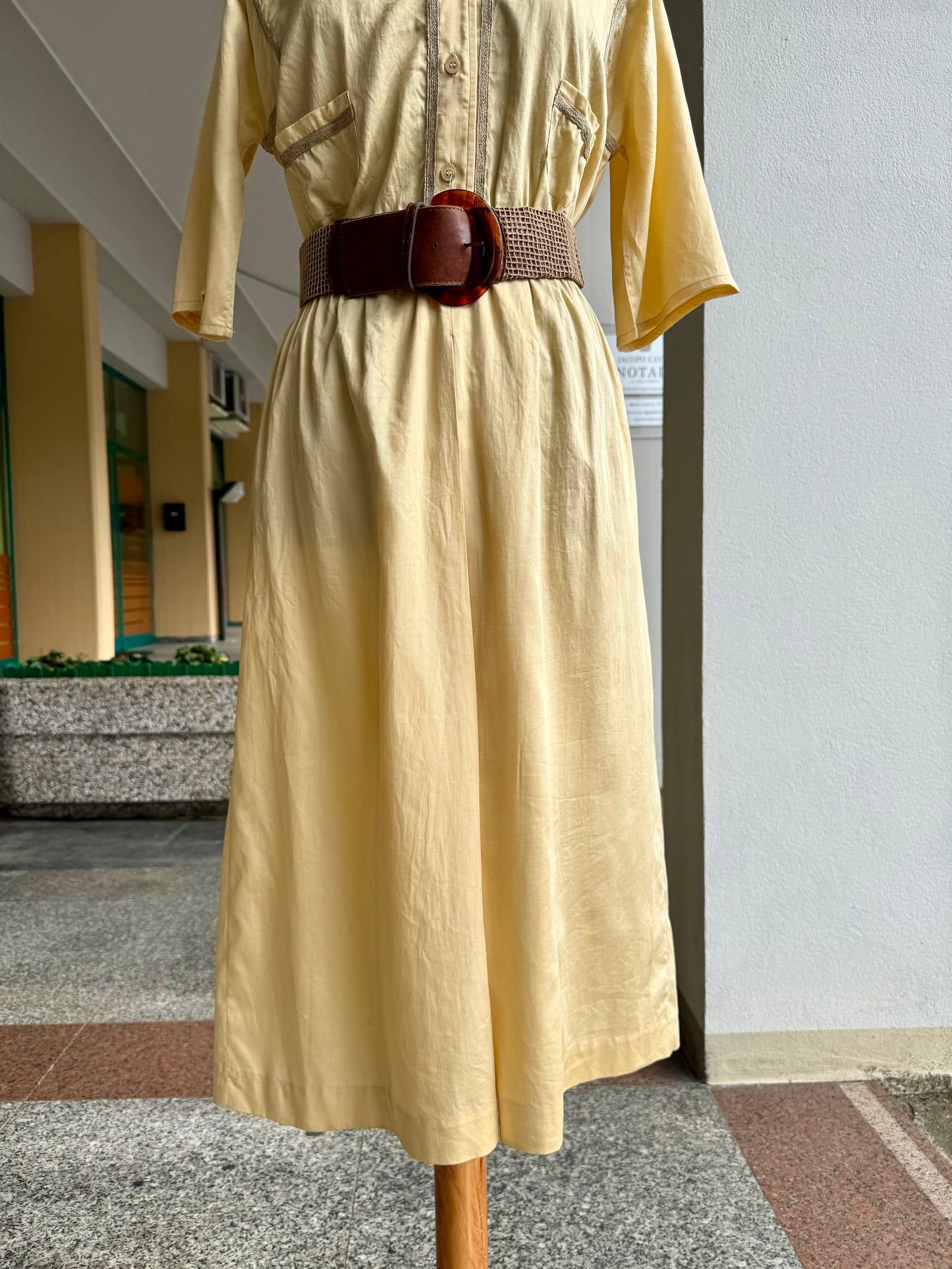 Abito Safari in cotone - TG. 42/44