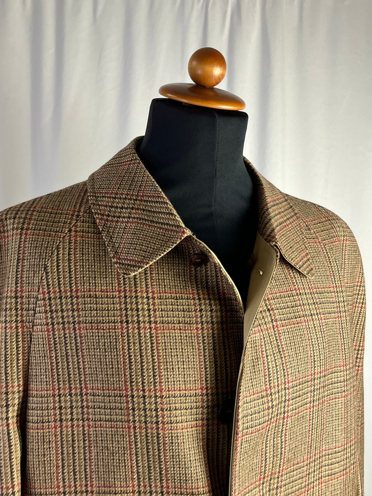 Cappotto-trench anni ‘80 double face