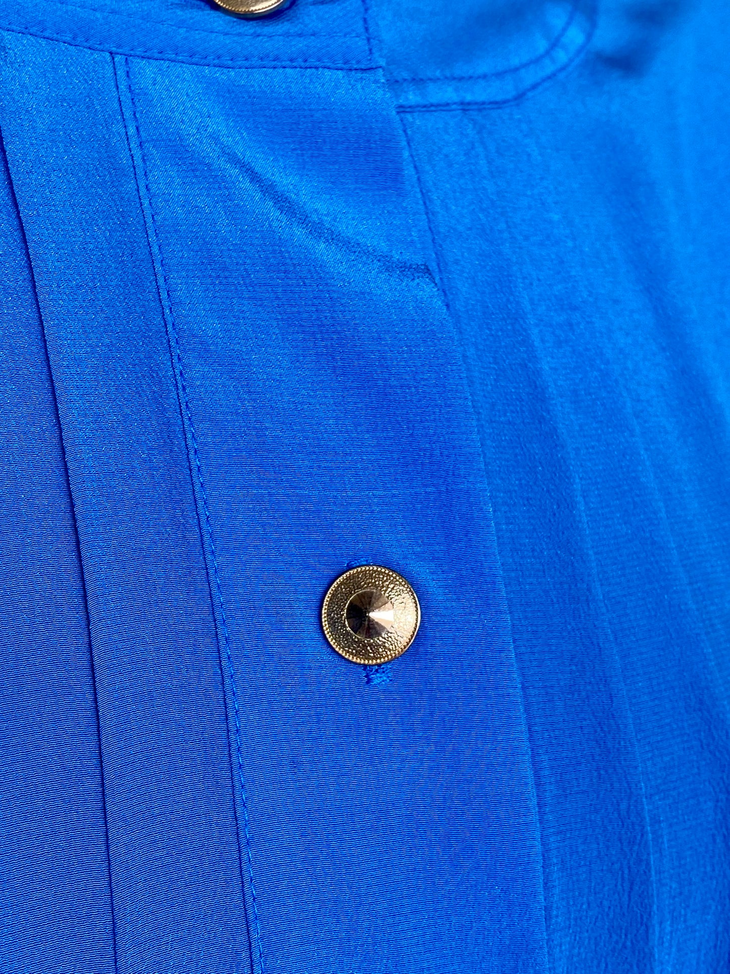 Camicia in seta blu - TG. 48/50