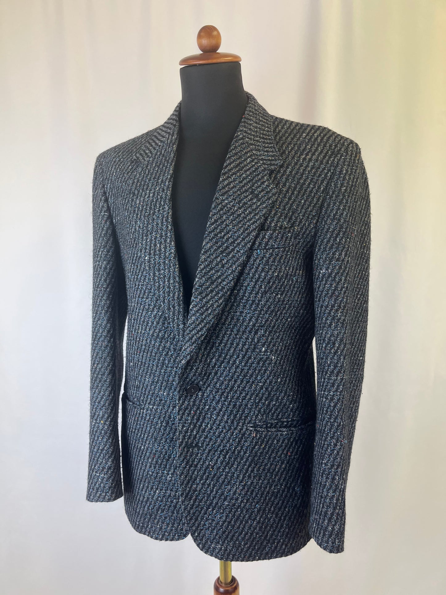 Giacca tweed anni ‘80 tg. 48-50