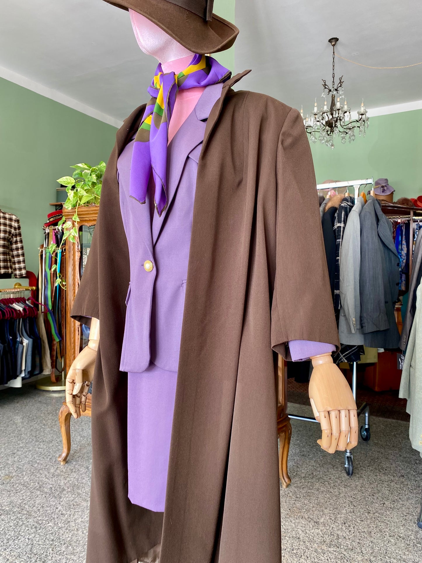 Tailleur anni ‘90 color malva - TG. 40/42