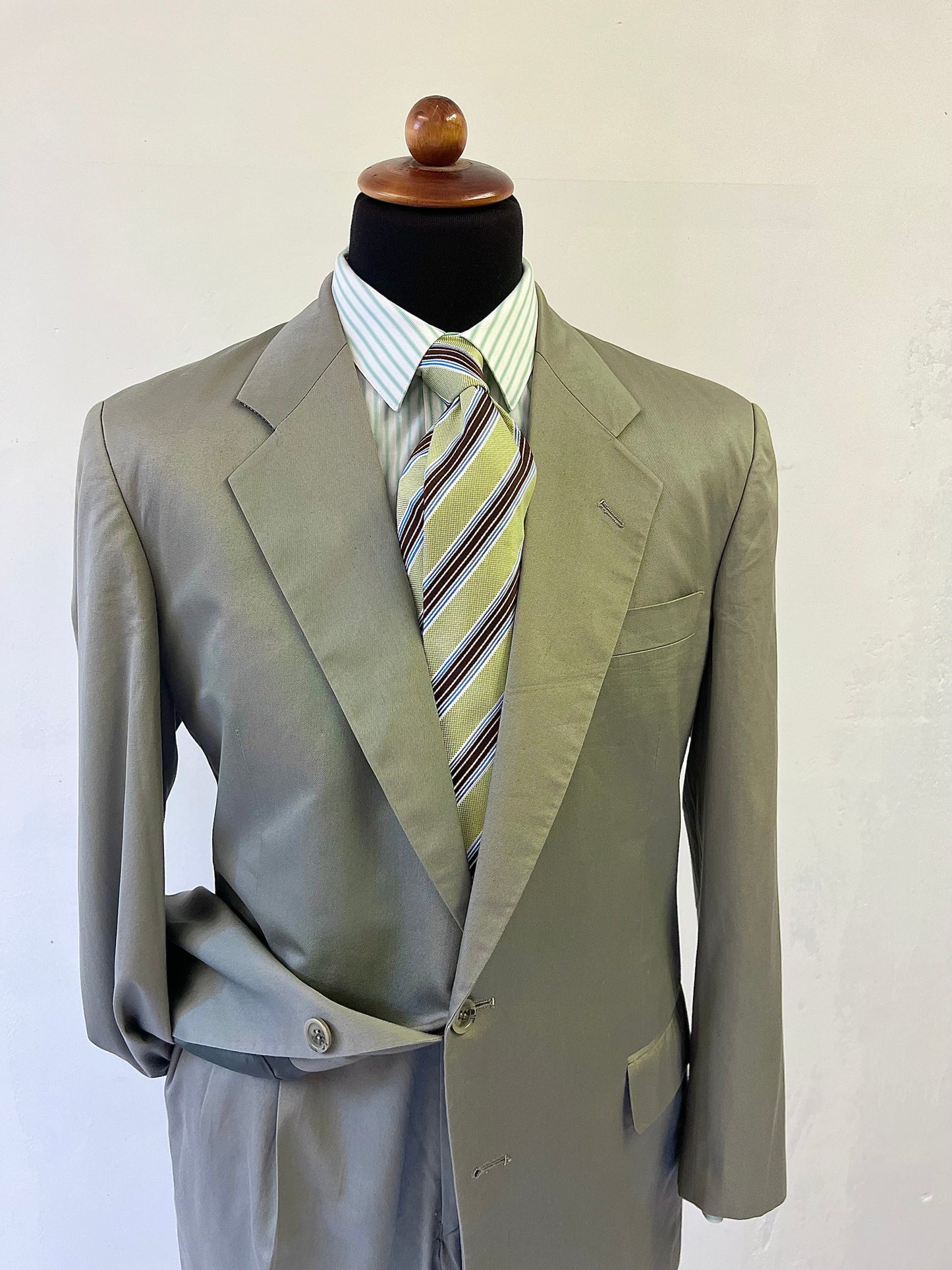 Completo anni ‘80 grigio chiaro