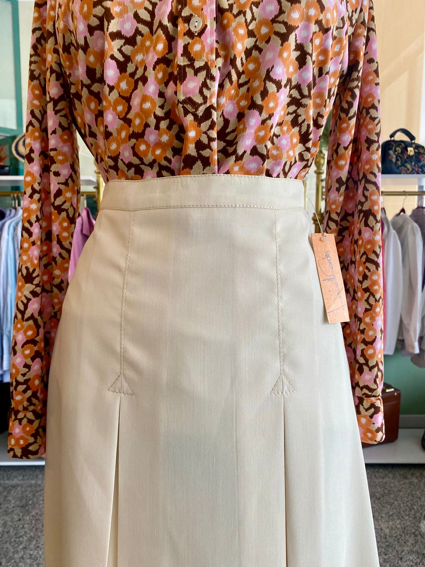 Gonna anni ‘70 panna - TG. 42