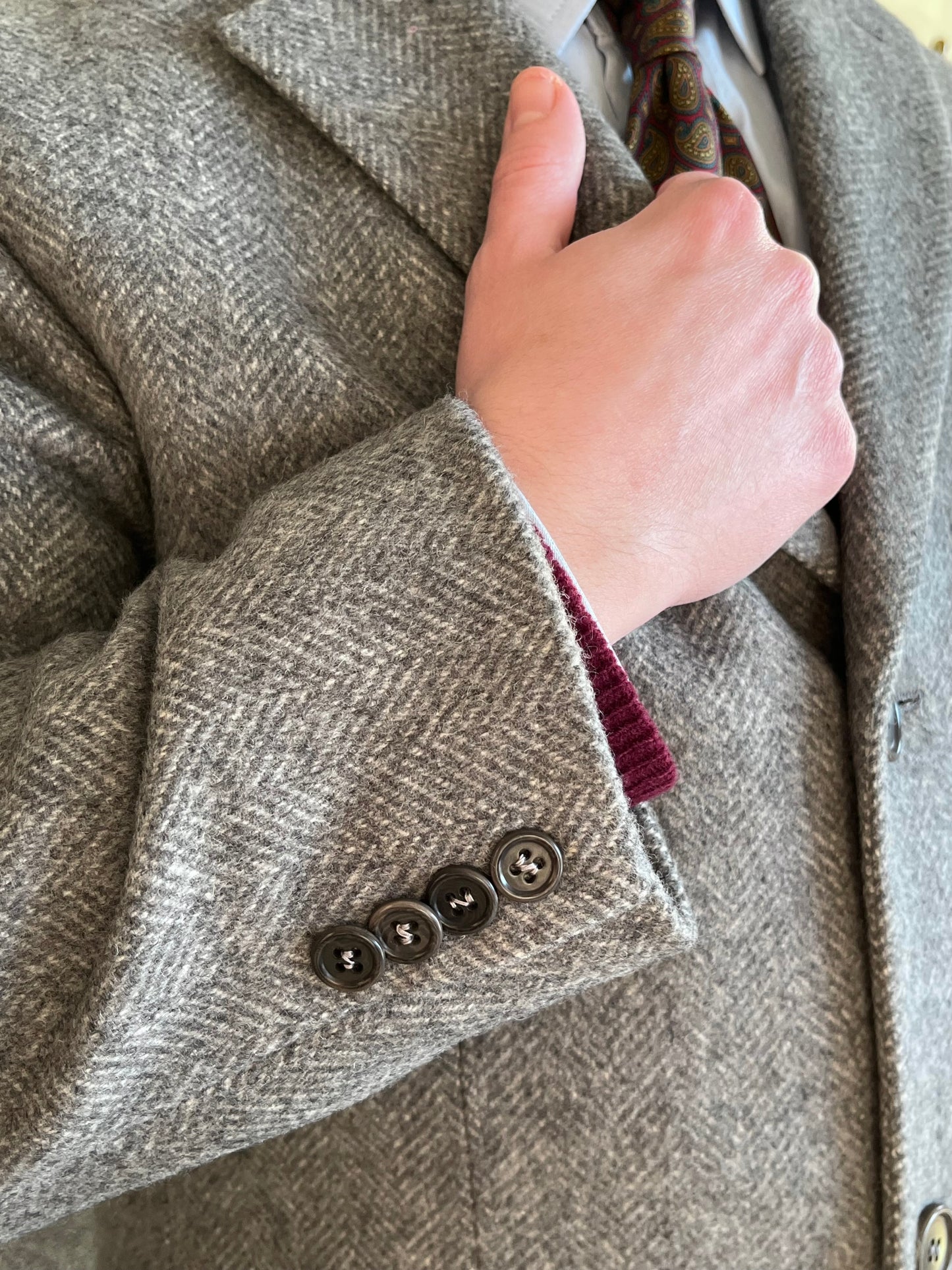 Cappotto lana anni '80 tg. 50