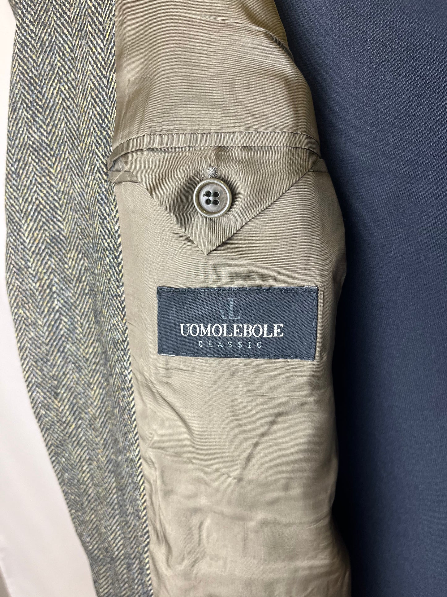 Giacca tweed anni ‘80 tg. 54-56