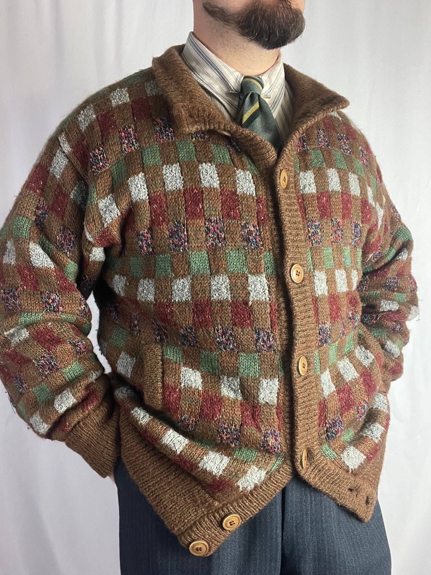 Cardigan anni '70 M-L
