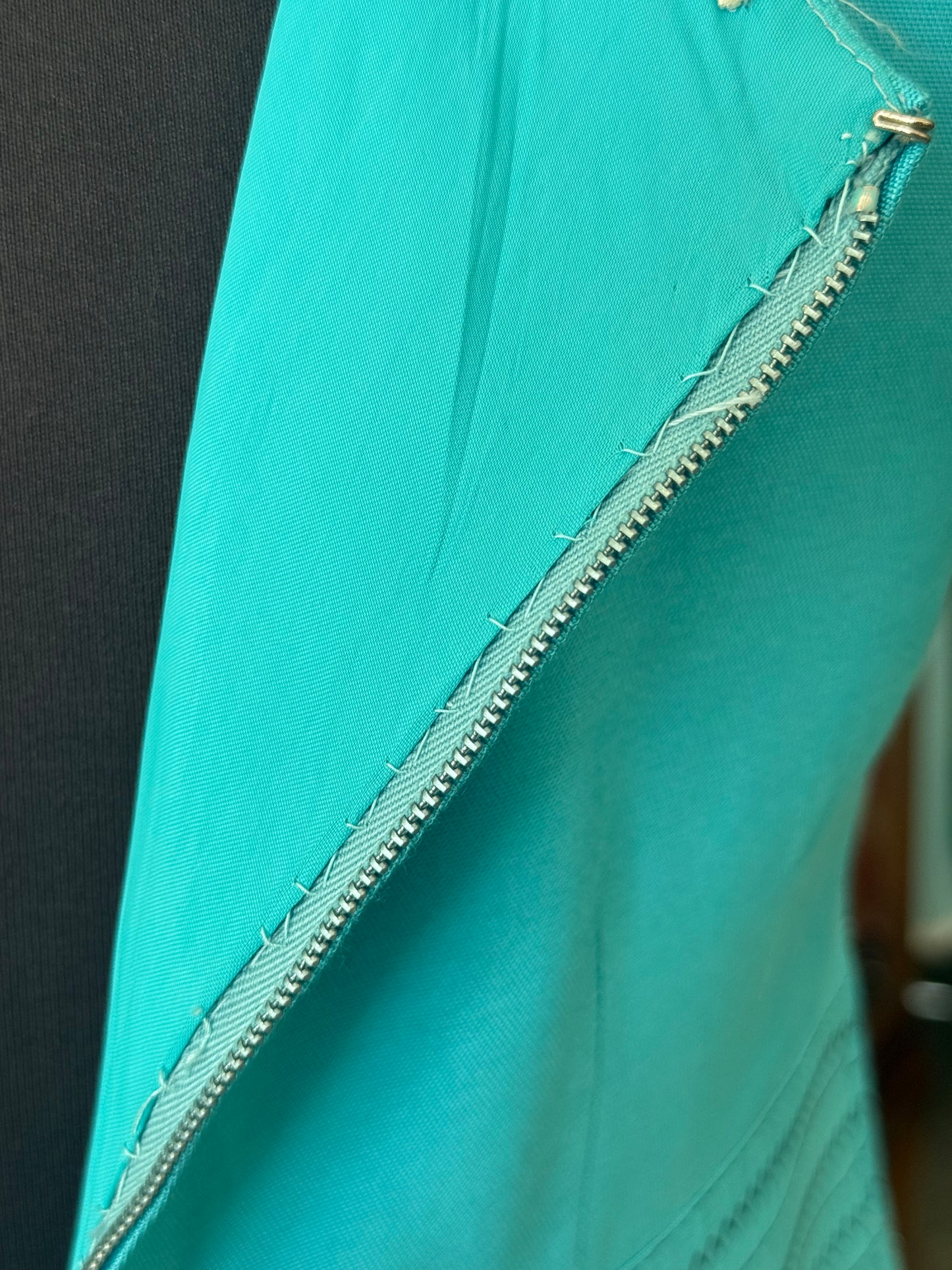 Mini dress anni ‘60 turchese - TG. 38/40
