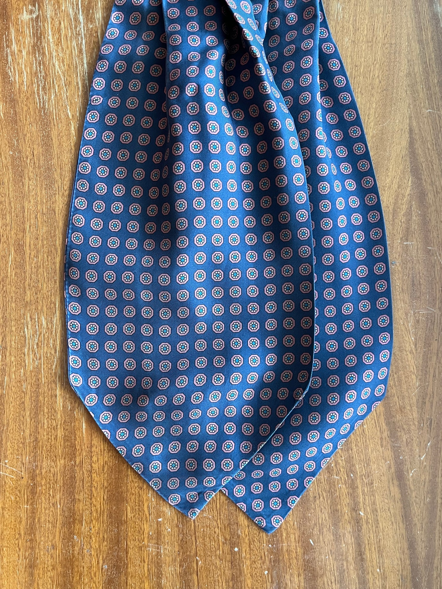 Ascot seta micro-fantasia