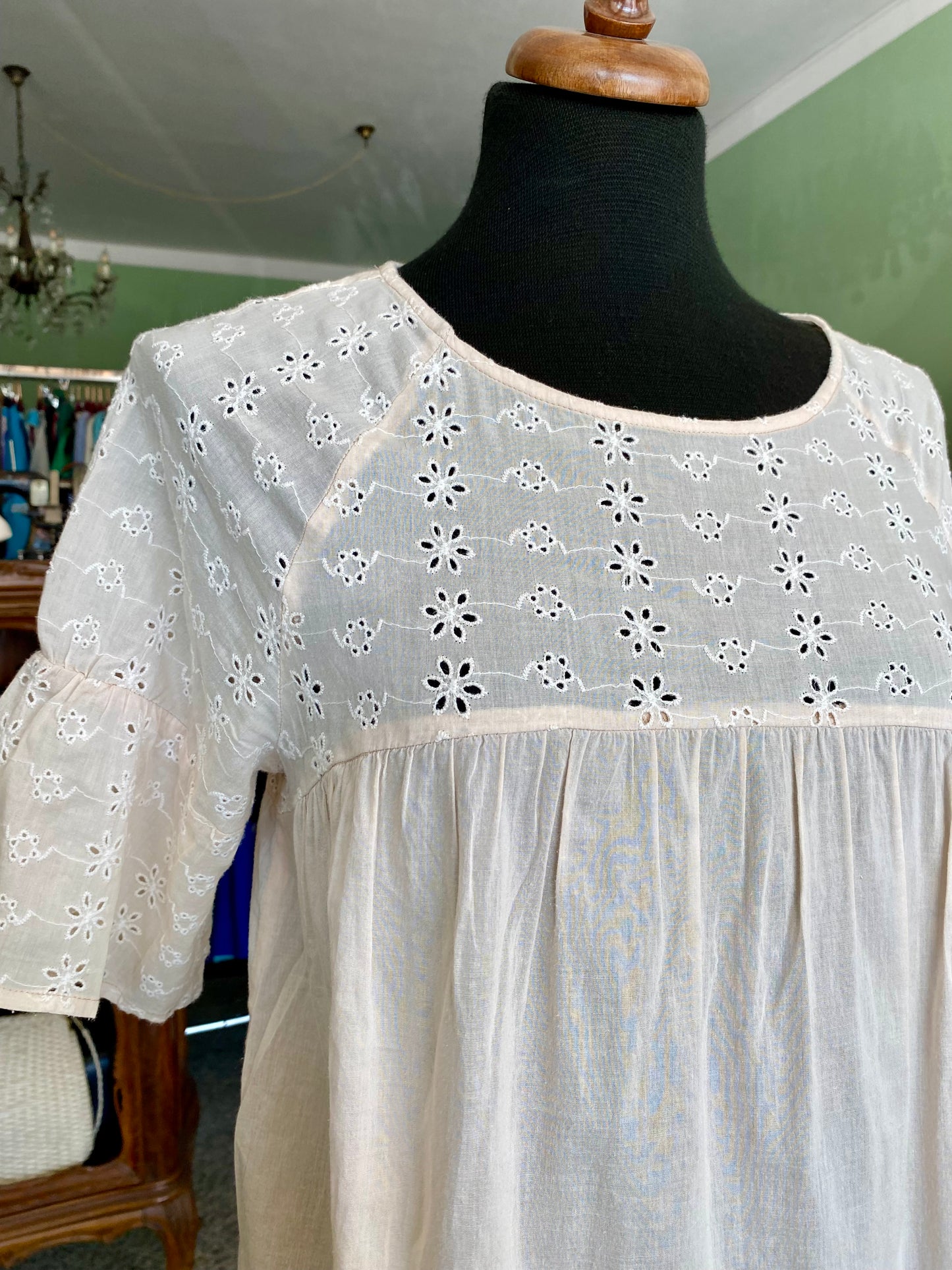 Blusa estiva in cotone leggero - TG. 42