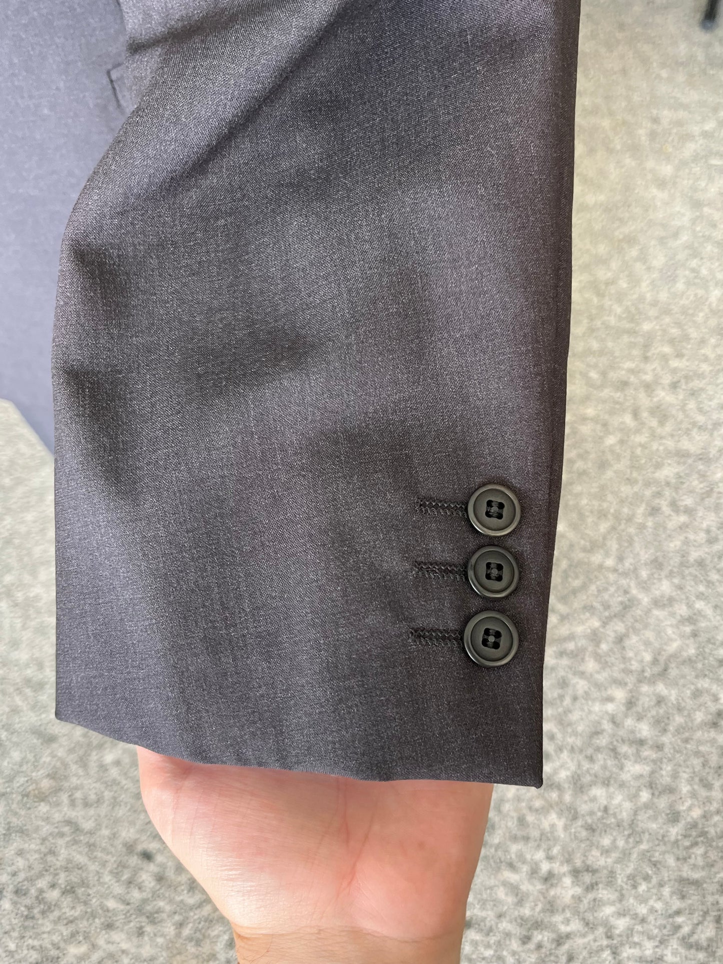 Completo Vitale Barberis Canonico doppiopetto anni '80 NOS tg. 52-54