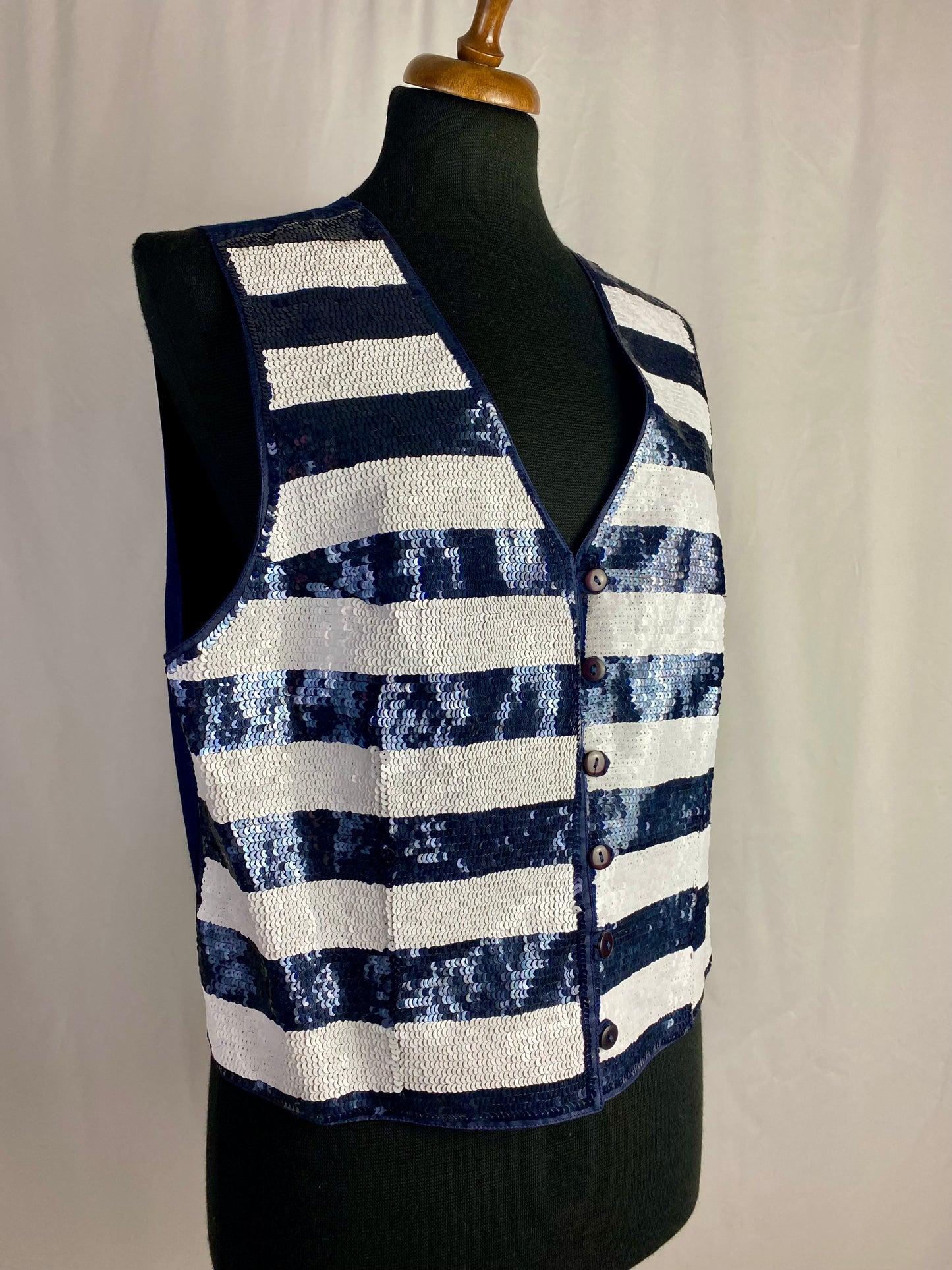 Gilet con paillettes- TG. 44