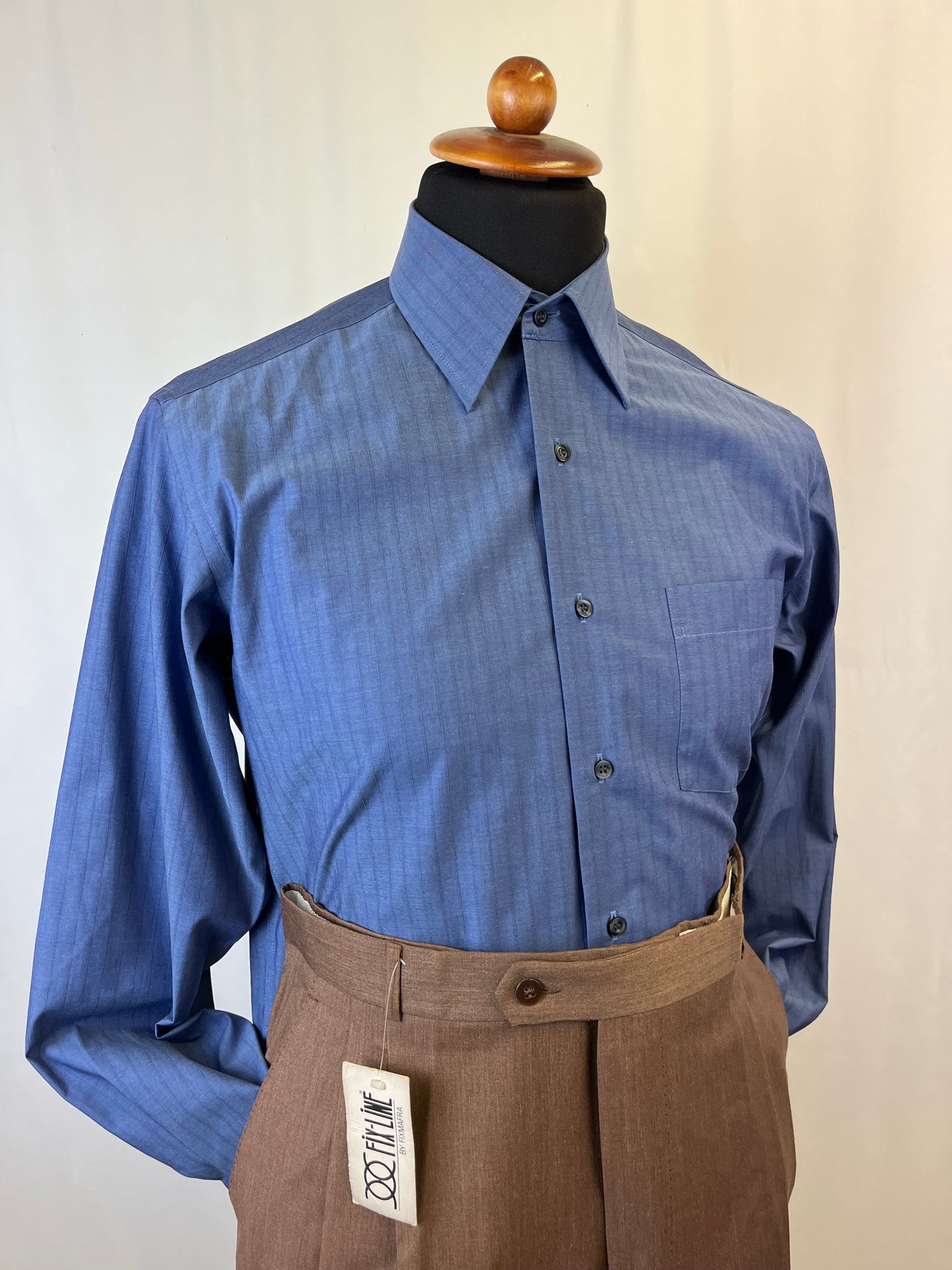 Camicia Pierre Cardin anni ‘90 blu tg. M