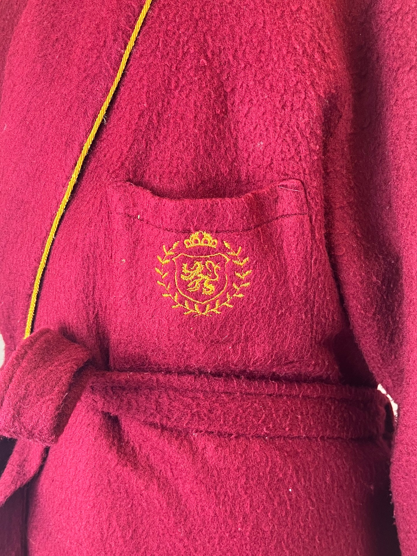 Giacca da camera borgogna XL-XXL
