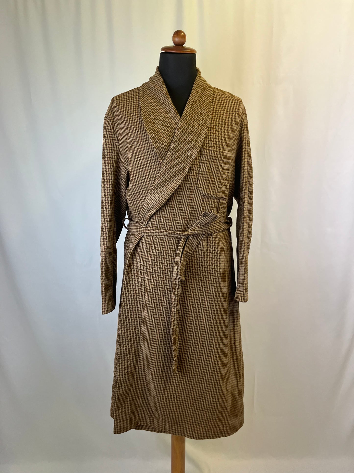 Vestaglia da camera pied-de-poule L-XL