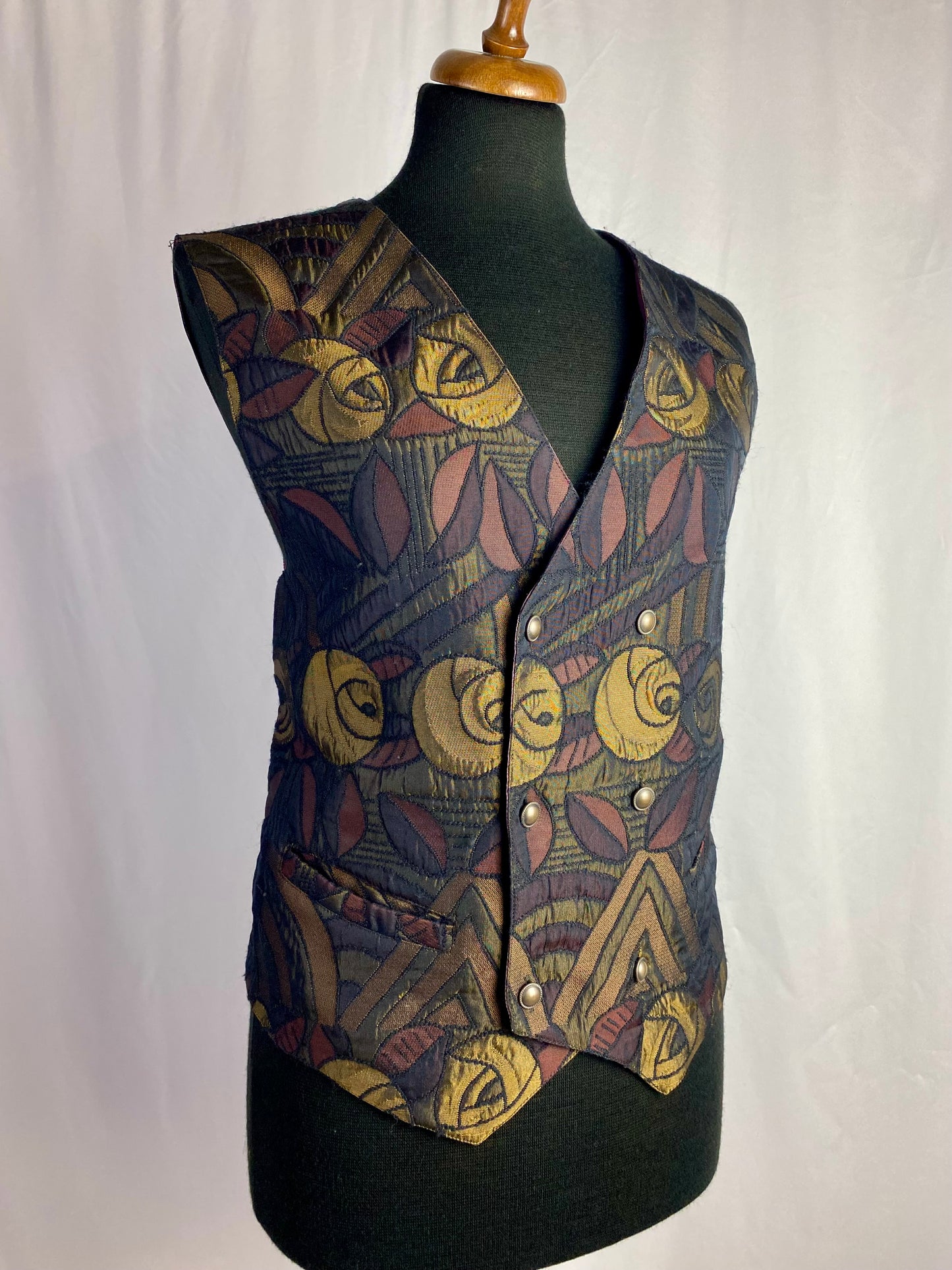 Gilet anni ‘80 doppiopetto - TG.