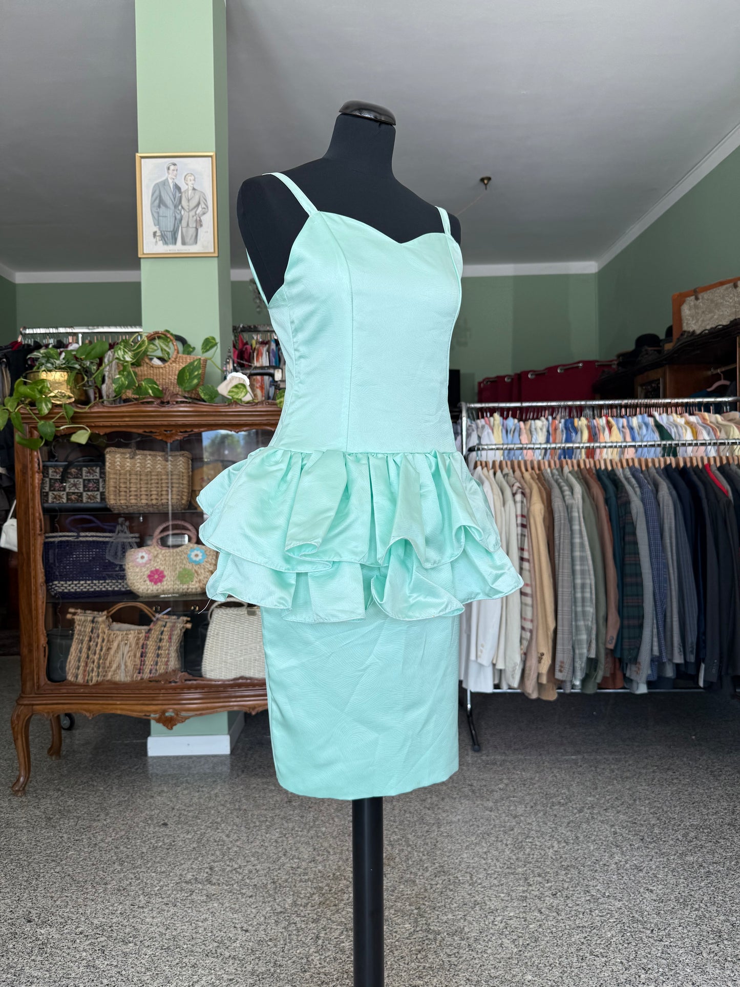 Iconico Party Dress Anni ’80 con Bolerino – Mint Elegance - TG. 38/40