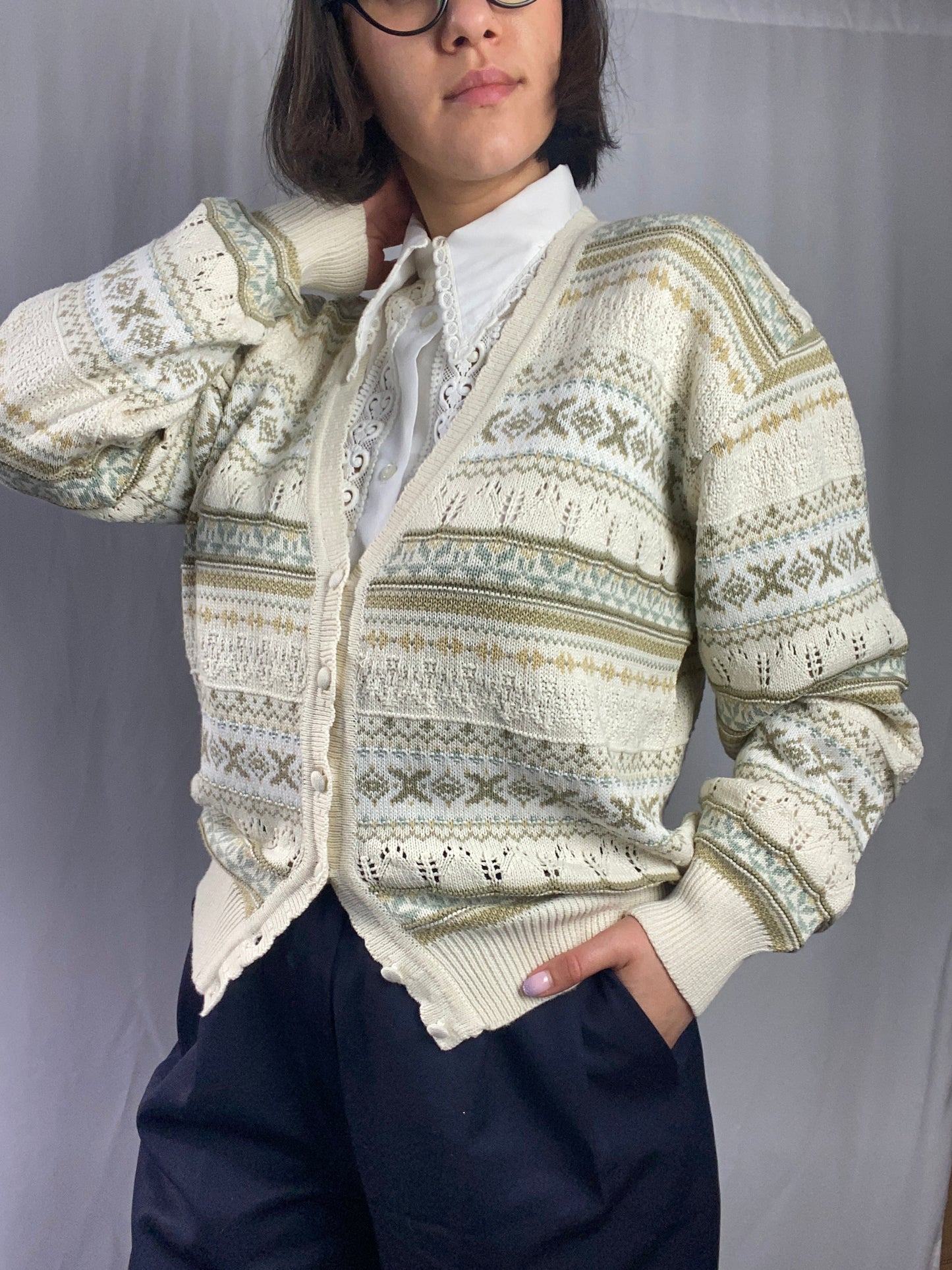 Cardigan in cotone - TG. 42/44/46 circa