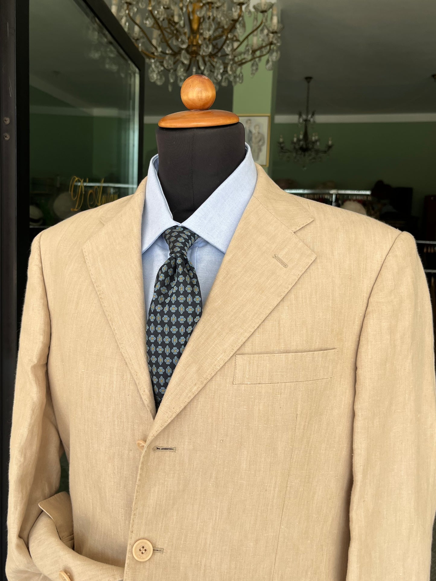 Completo in lino tg. 50