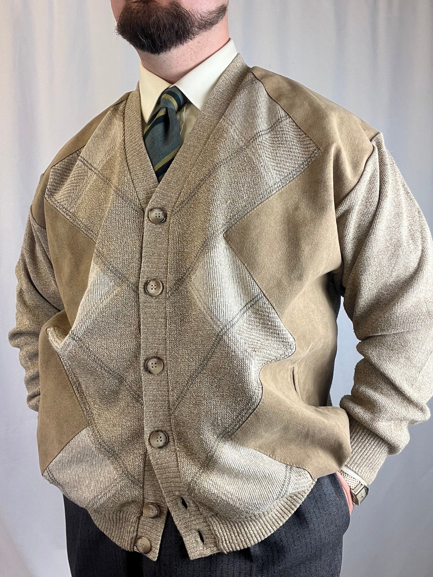 Cardigan anni '80 L-XL