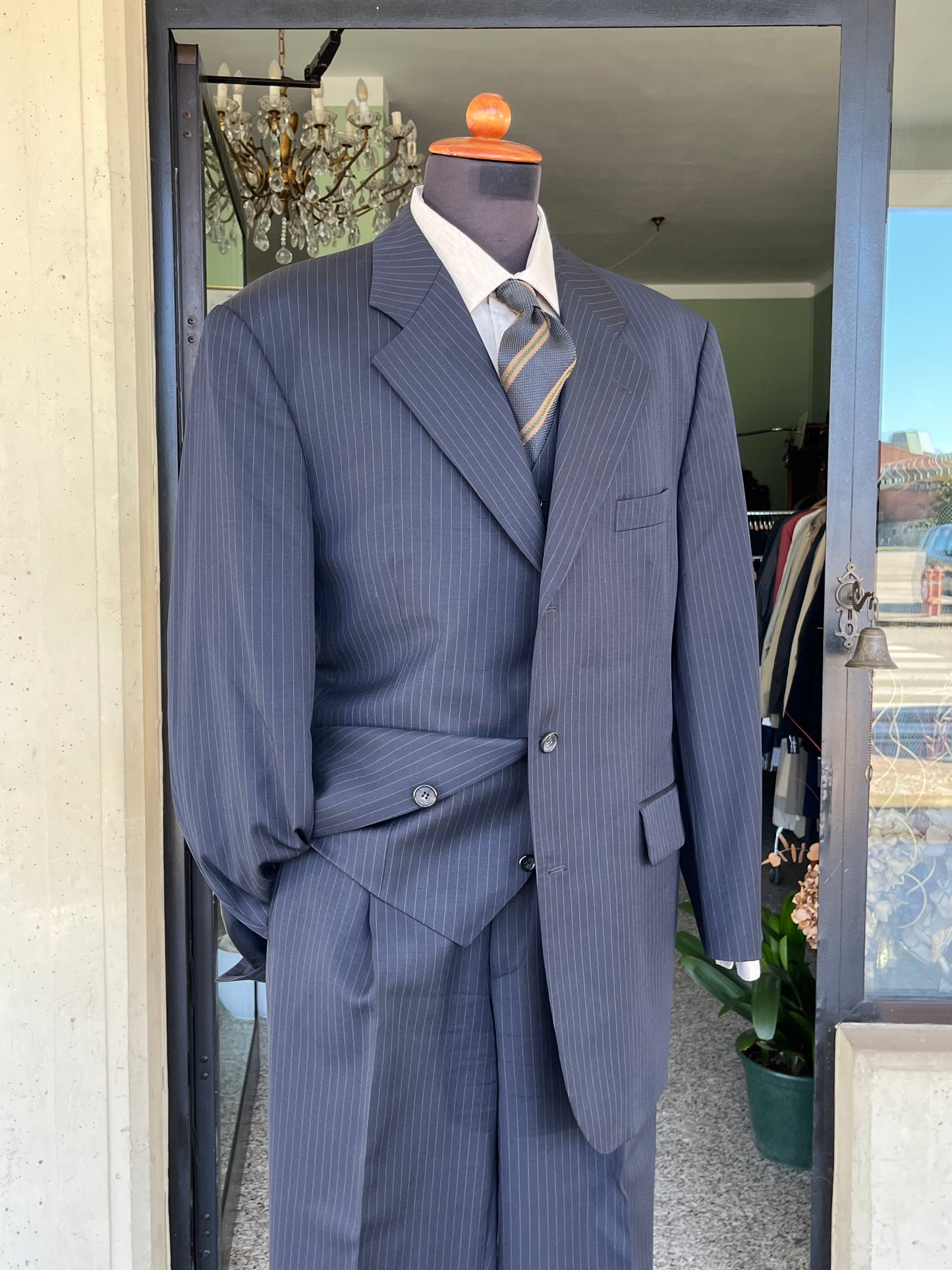Completo tre pezzi anni ‘90 stile anni ‘40 tg. 54