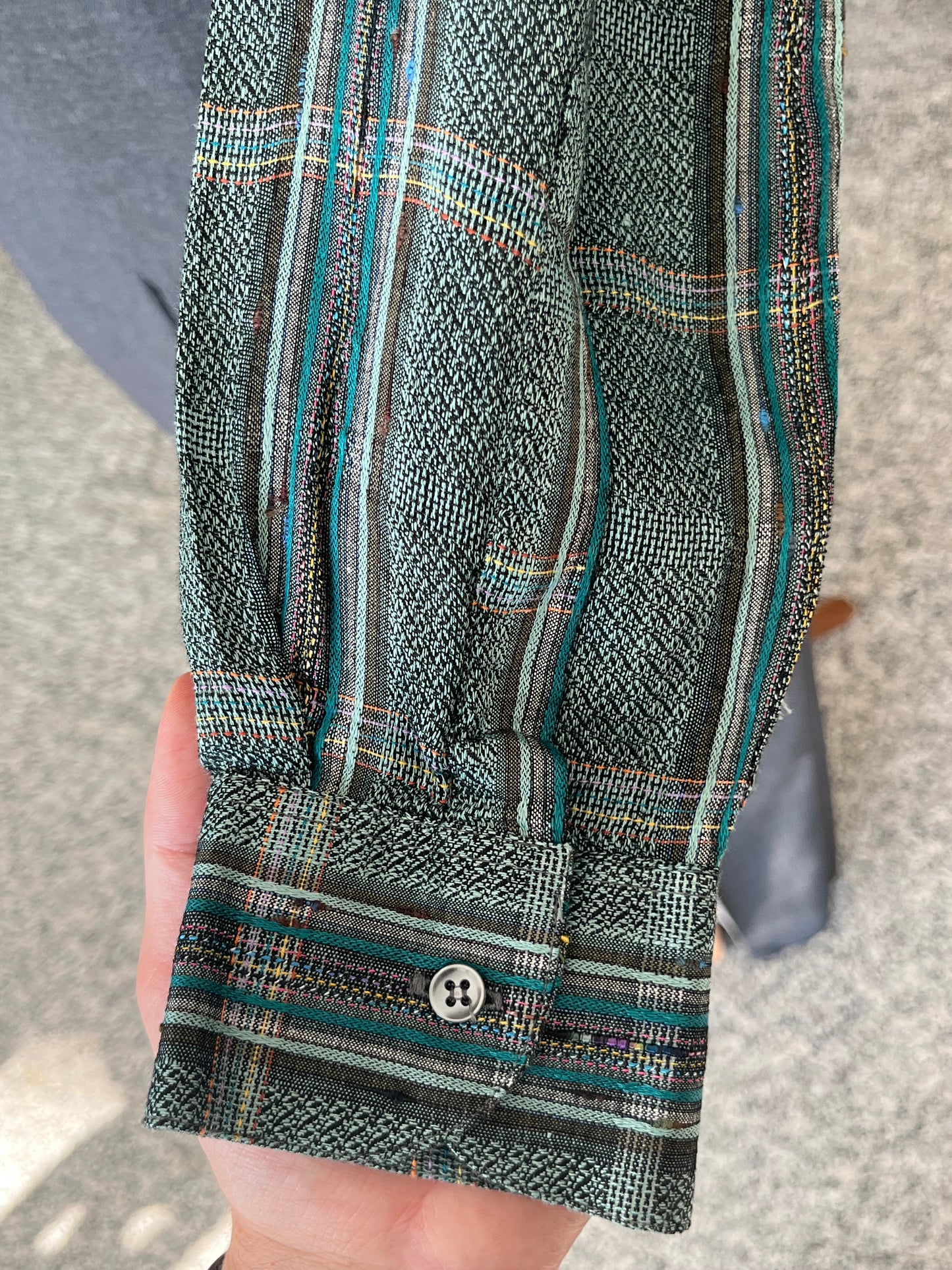 Camicia in lino/viscosa tg. M-L